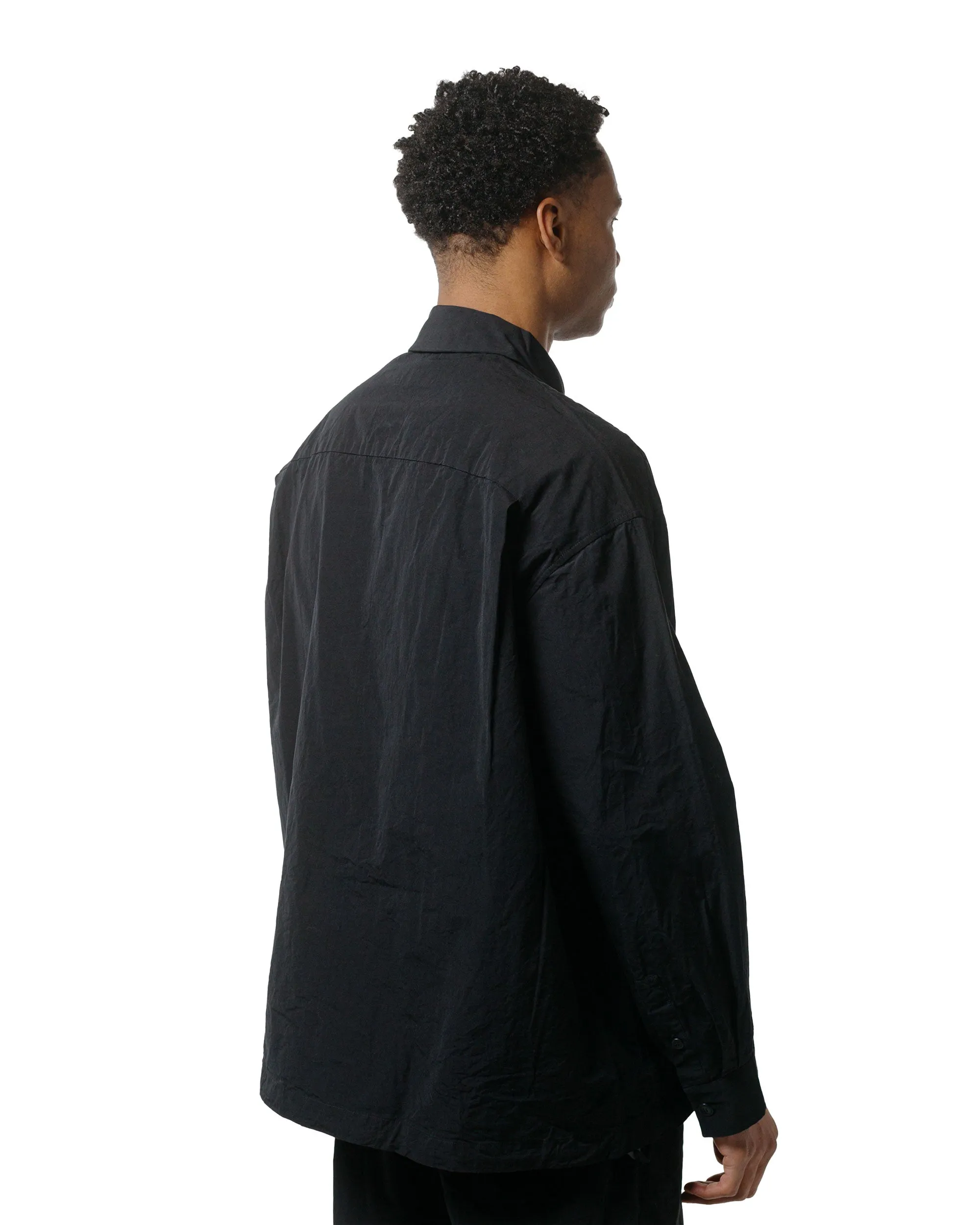 CASEY CASEY Volt Shirt Paper Cot Black sold by Lost & Found product image thumbnail 3
