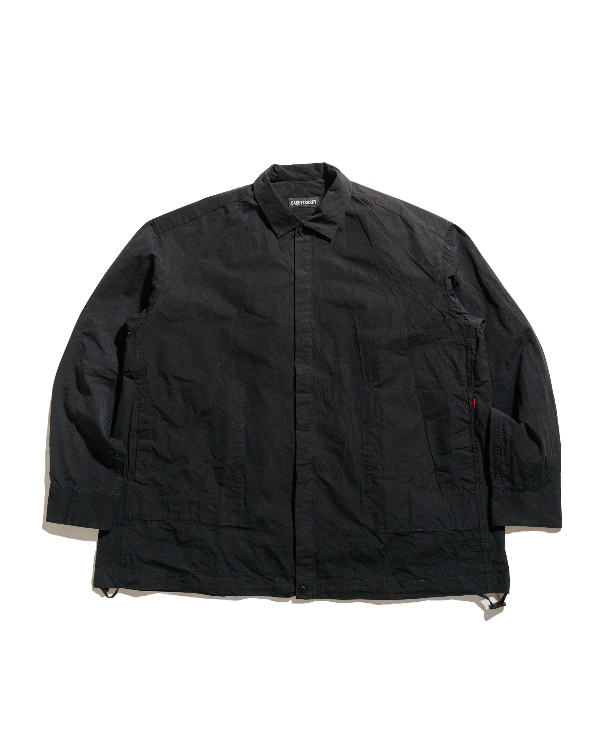 CASEY CASEY Volt Shirt Paper Cot Black sold by Lost & Found