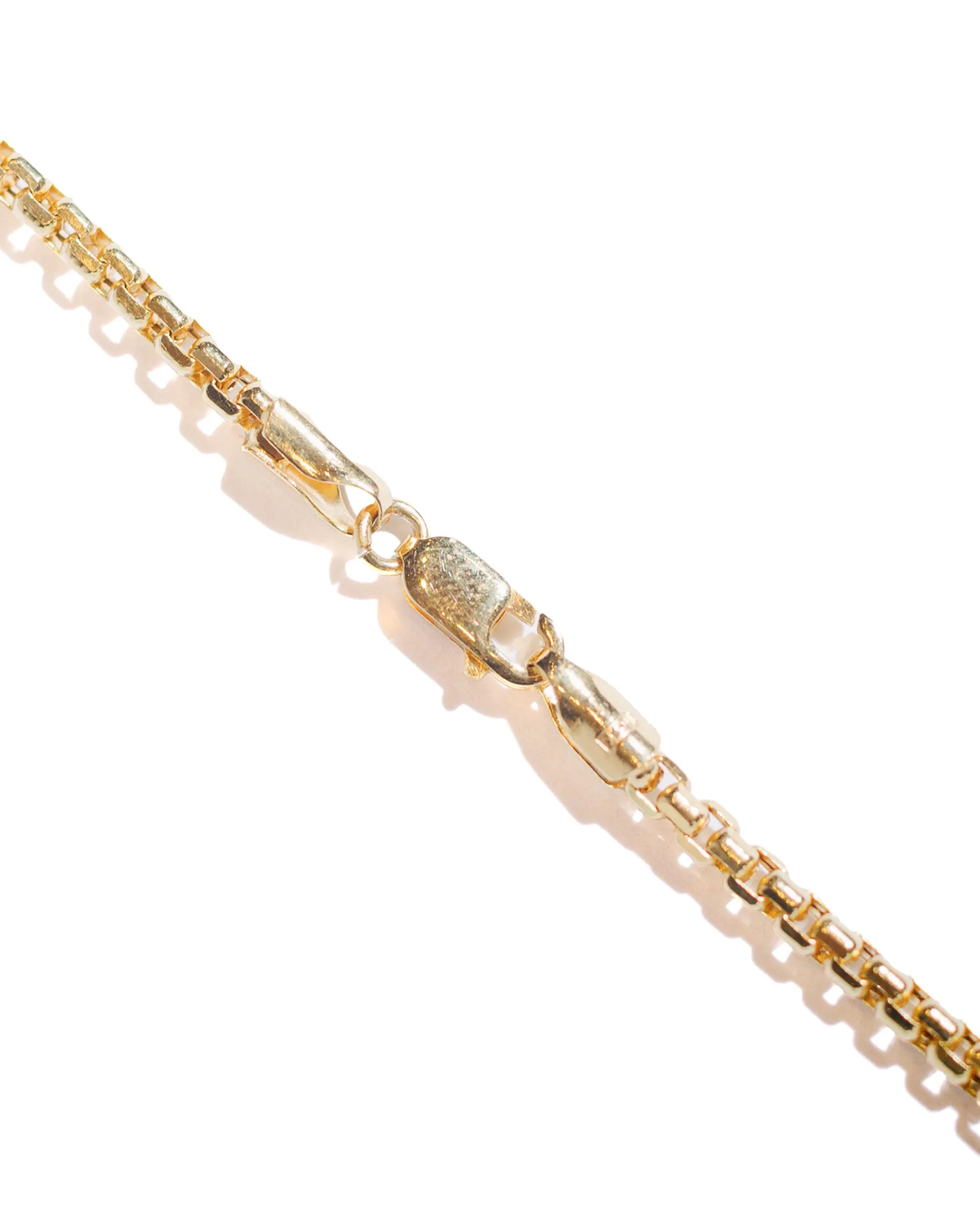 Lost & Found Box Link Necklace Gold 22" sold by Lost & Found product image thumbnail 2