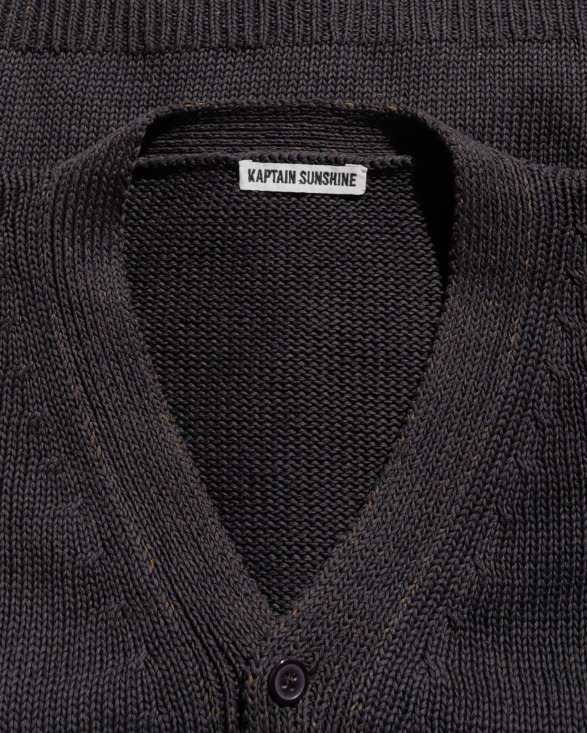 KAPTAIN SUNSHINE Cotton Washi Hand Frame Cardigan sold by Lost & Found product image thumbnail 5