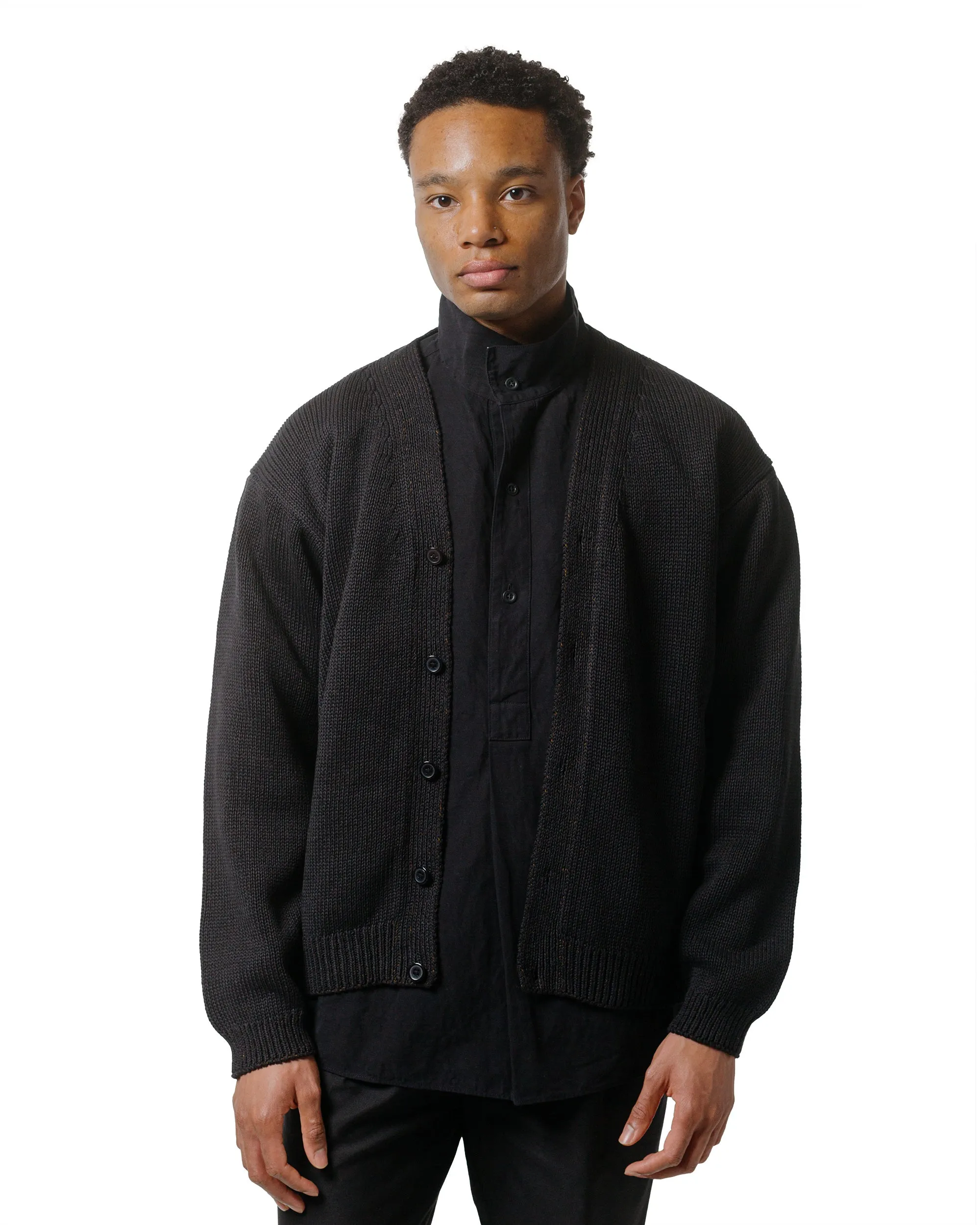 KAPTAIN SUNSHINE Cotton Washi Hand Frame Cardigan sold by Lost & Found product image thumbnail 2