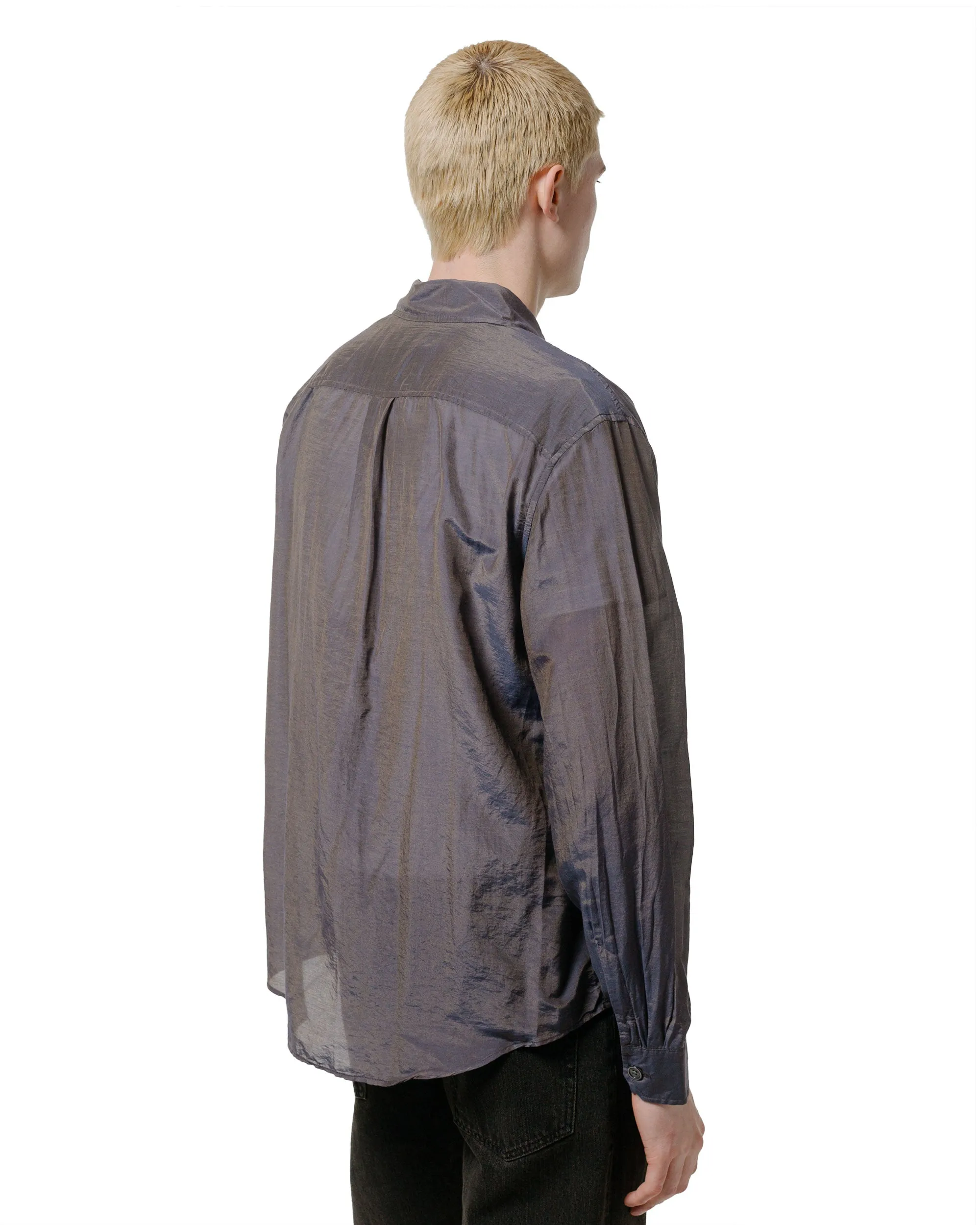 Our Legacy Beyond Shirt Charcoal Bordeaux Cotton Silk sold by Lost & Found product image thumbnail 3