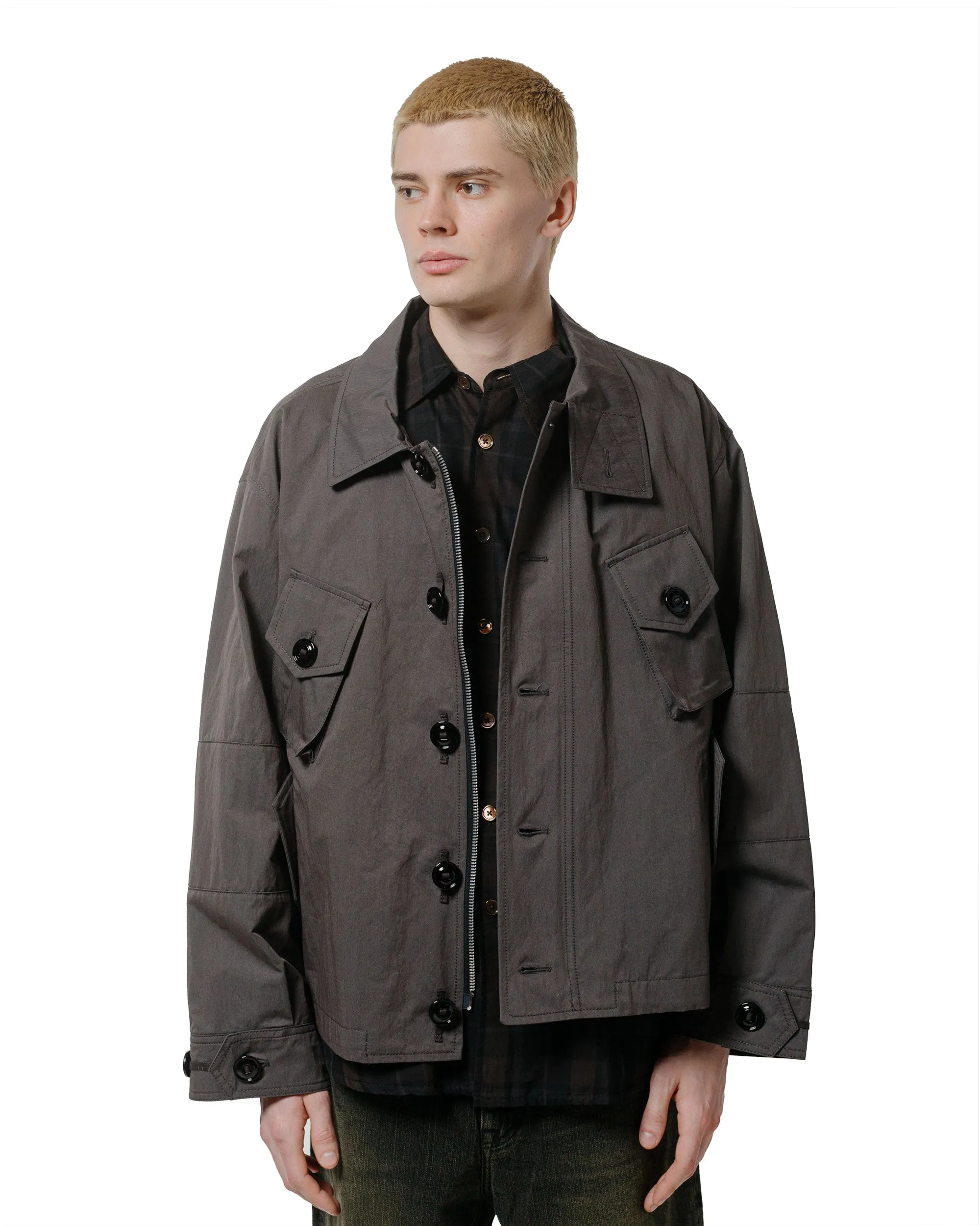 Our Legacy Service Jacket Old Steel Excursion Nylon sold by Lost & Found product image thumbnail 2