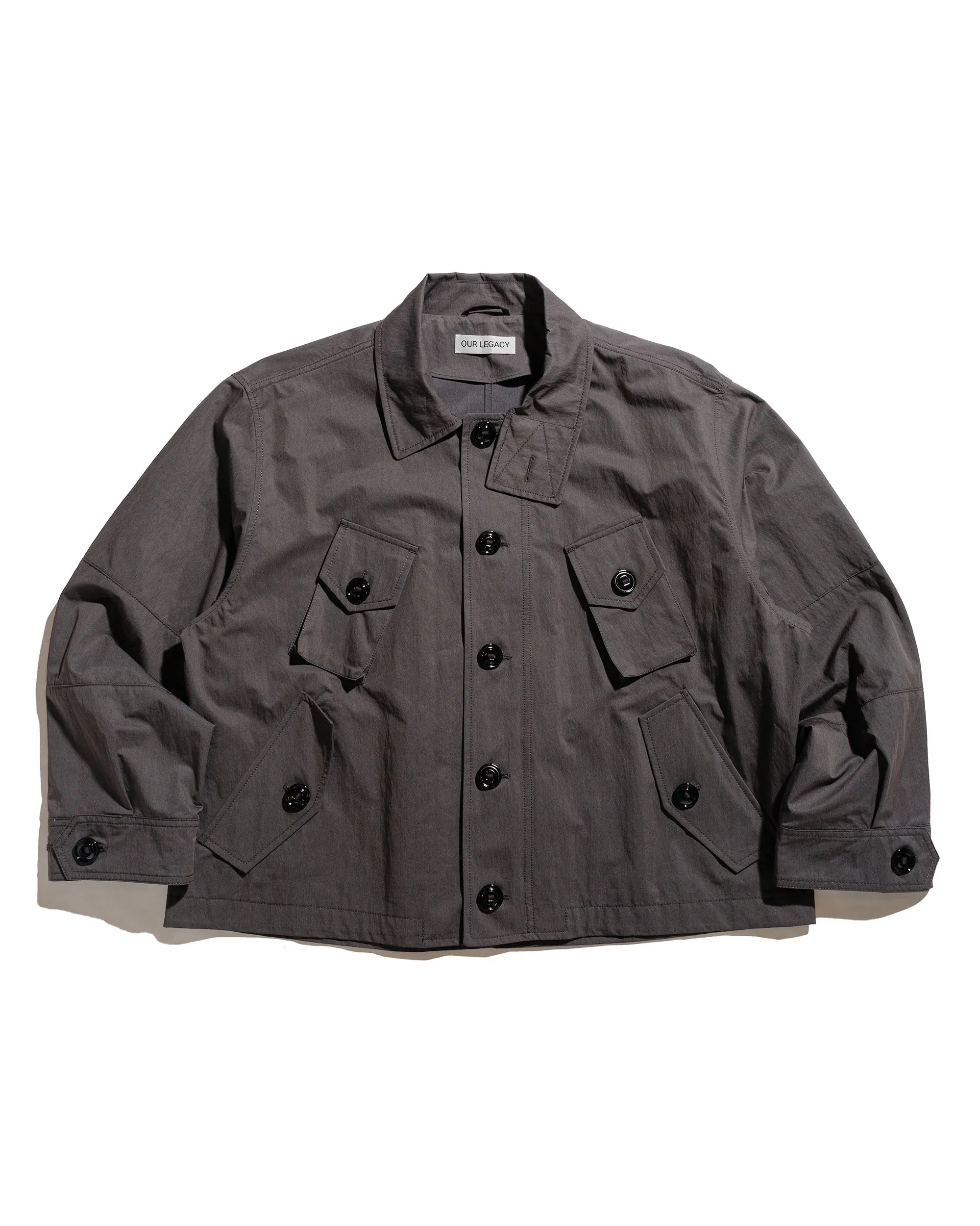 Our Legacy Service Jacket Old Steel Excursion Nylon sold by Lost & Found