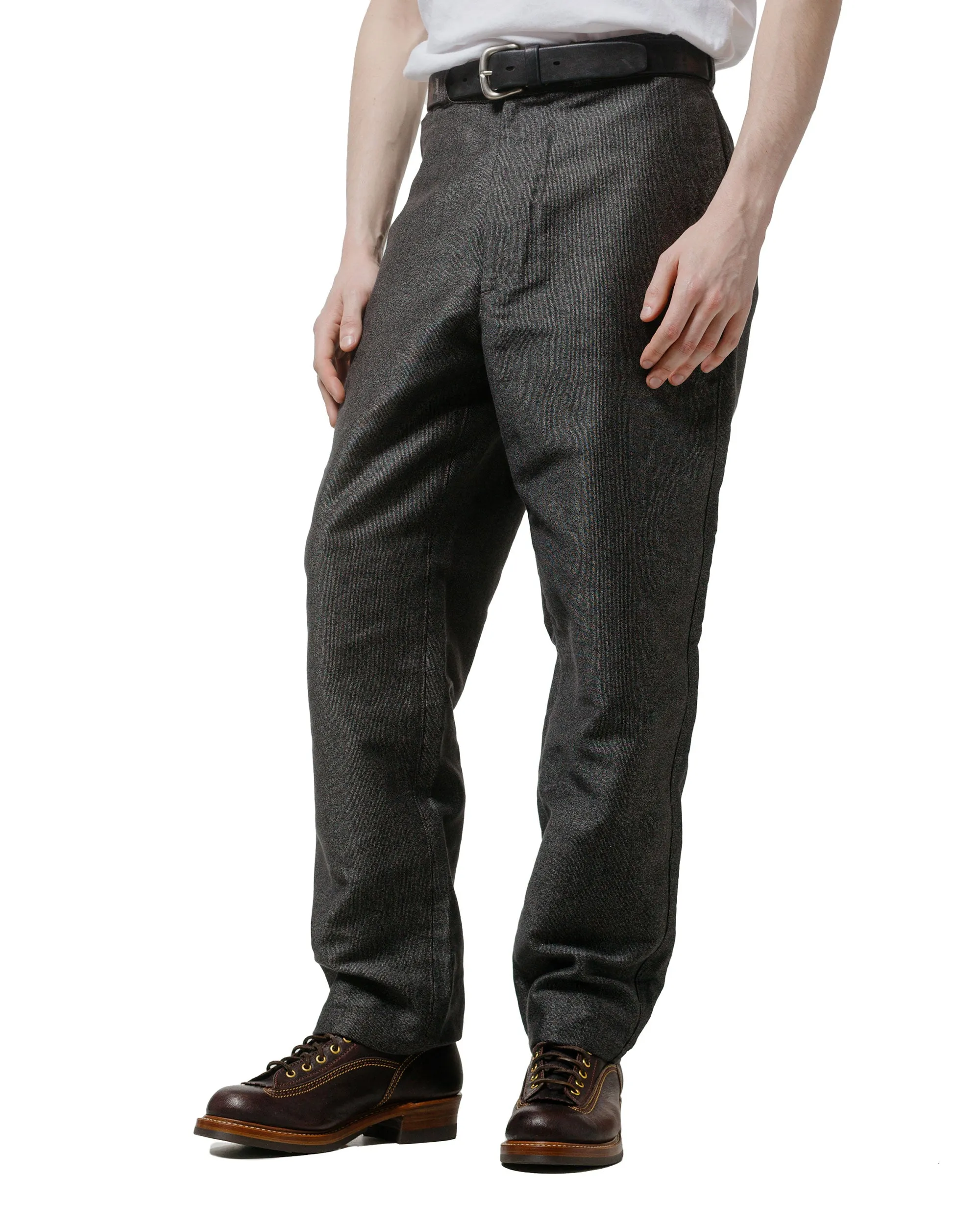 The Real McCoy's MP24101 Double Diamond Trousers / Printed Moleskin Salt & Pepper sold by Lost & Found product image thumbnail 2