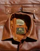 The Real McCoy's MJ23013 Type I Leather Jacket Brown sold by Lost & Found