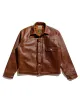 The Real McCoy's MJ23013 Type I Leather Jacket Brown sold by Lost & Found
