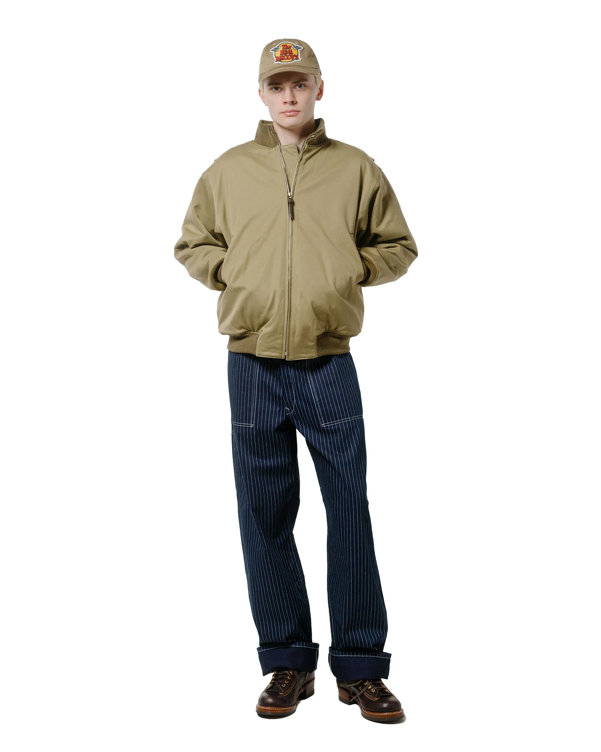 The Real McCoy's MJ22108 Jacket, Combat, Winter Real McCoy Mfg.Co Khaki sold by Lost & Found product image thumbnail 4