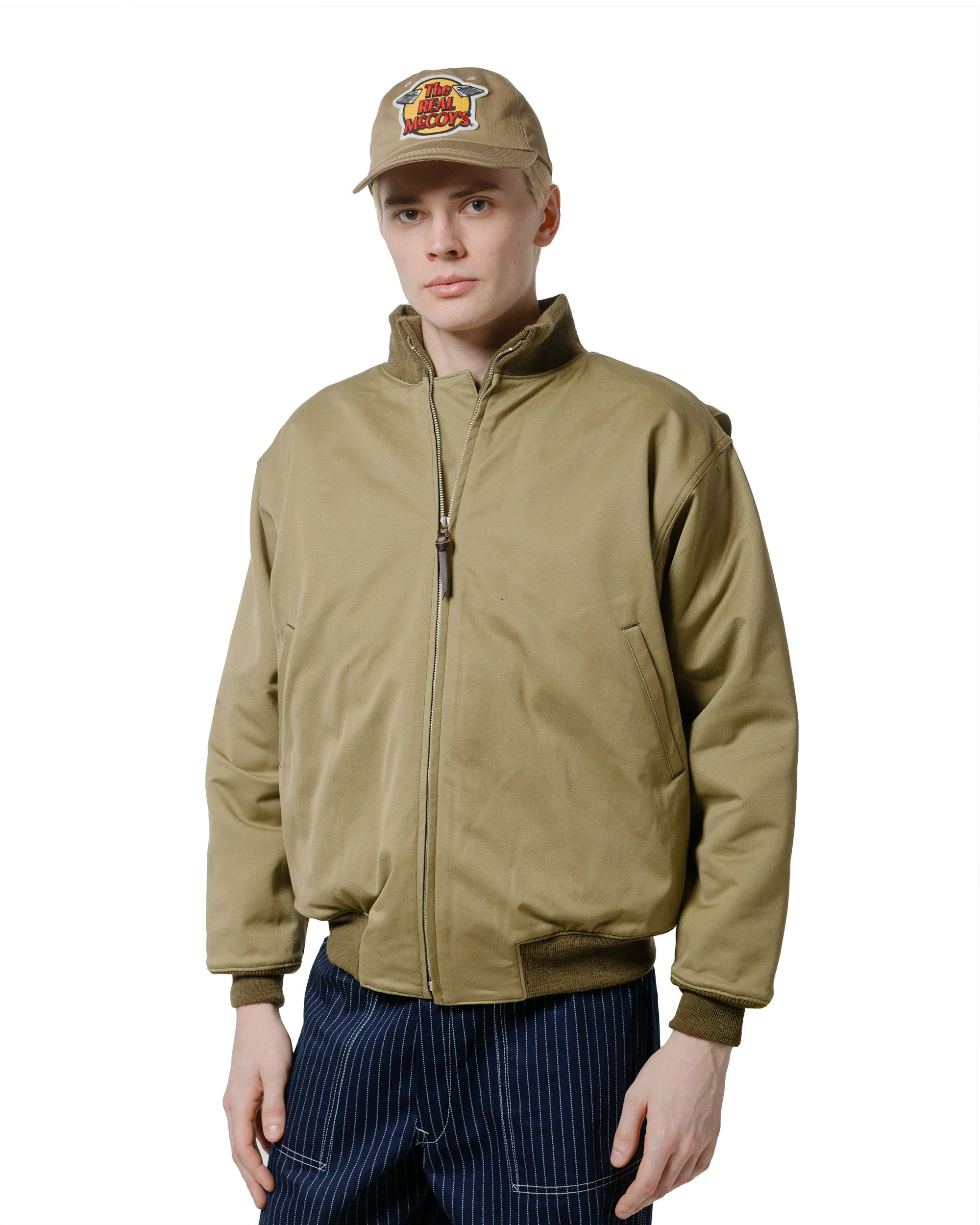 The Real McCoy's MJ22108 Jacket, Combat, Winter Real McCoy Mfg.Co Khaki sold by Lost & Found product image thumbnail 2