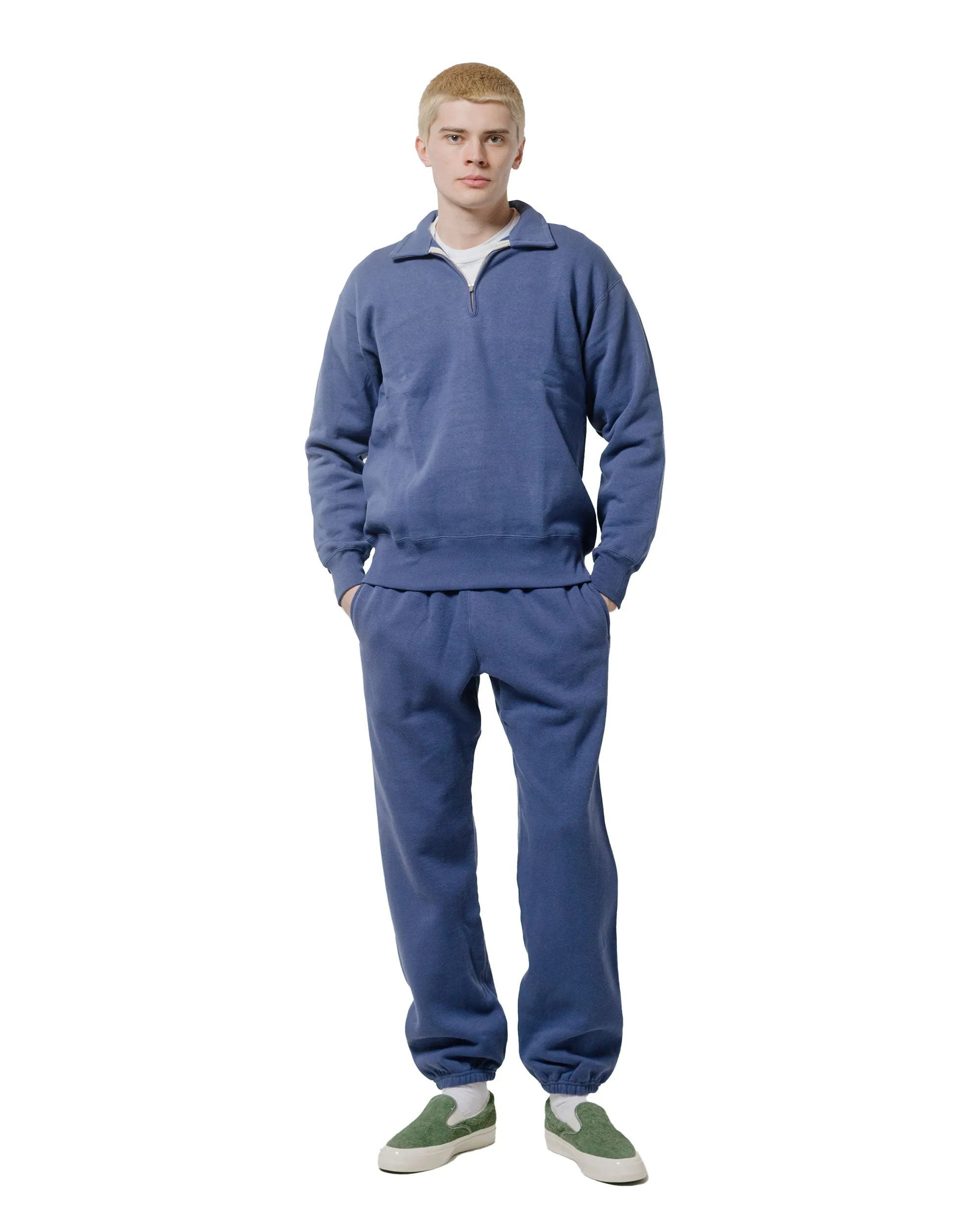 The Real McCoy's MC24116 10 Oz. Loopwheel Sweat Pants MQ Navy sold by Lost & Found product image thumbnail 4