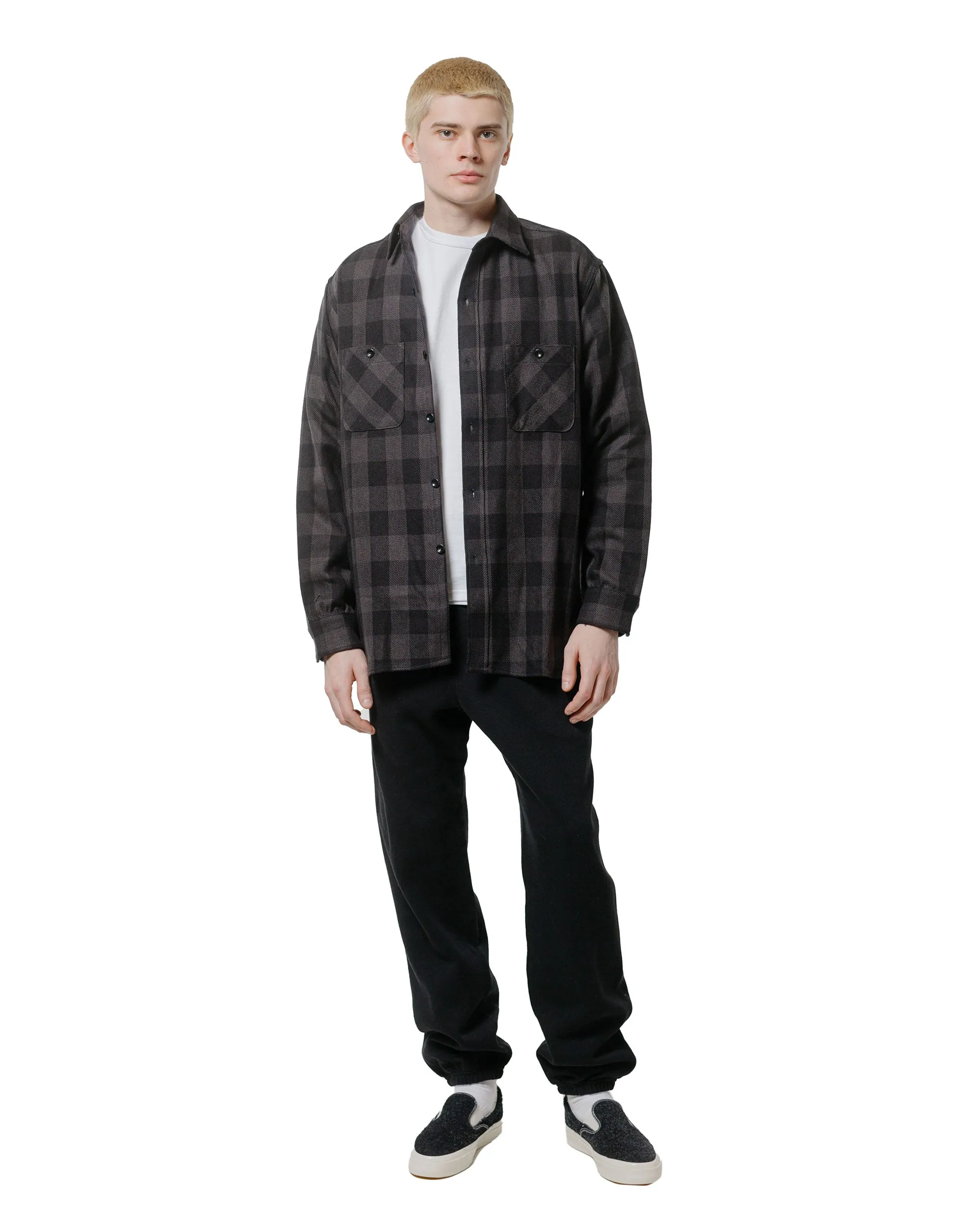 The Real McCoy's MC24116 10 Oz. Loopwheel Sweat Pants Black sold by Lost & Found product image thumbnail 4