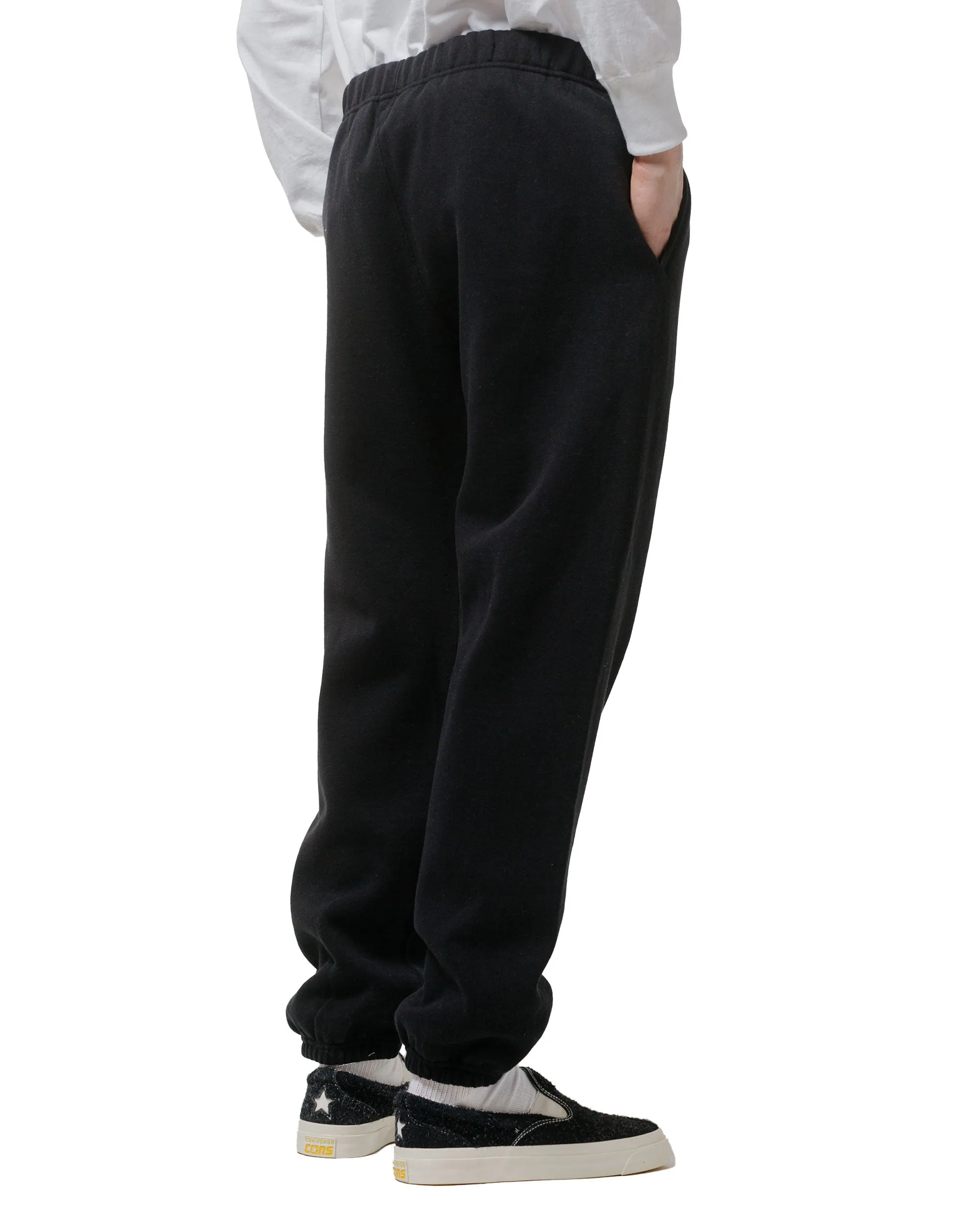 The Real McCoy's MC24116 10 Oz. Loopwheel Sweat Pants Black sold by Lost & Found product image thumbnail 3