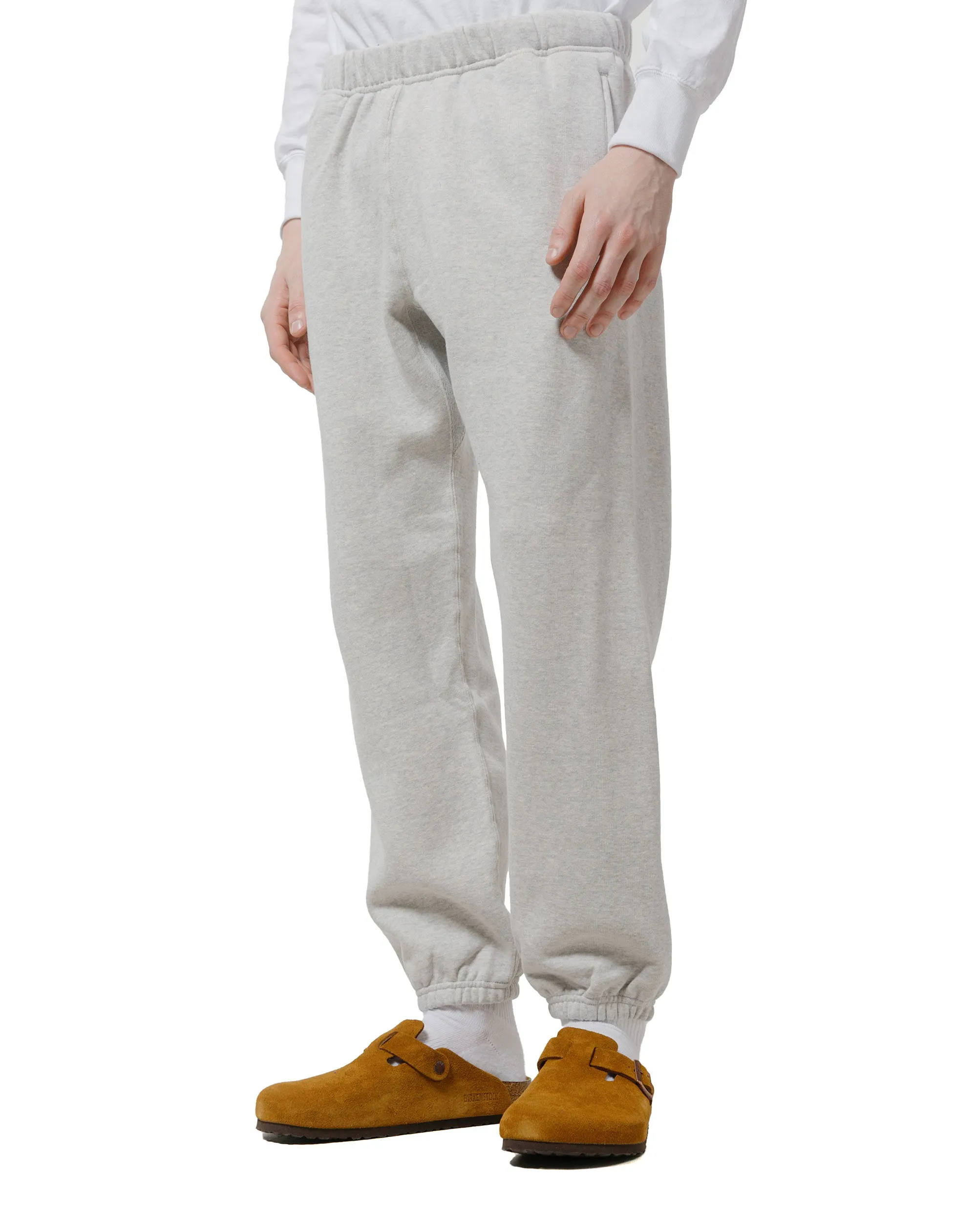 The Real McCoy's MC24116 10 Oz. Loopwheel Sweat Pants Snow Gray sold by Lost & Found product image thumbnail 2
