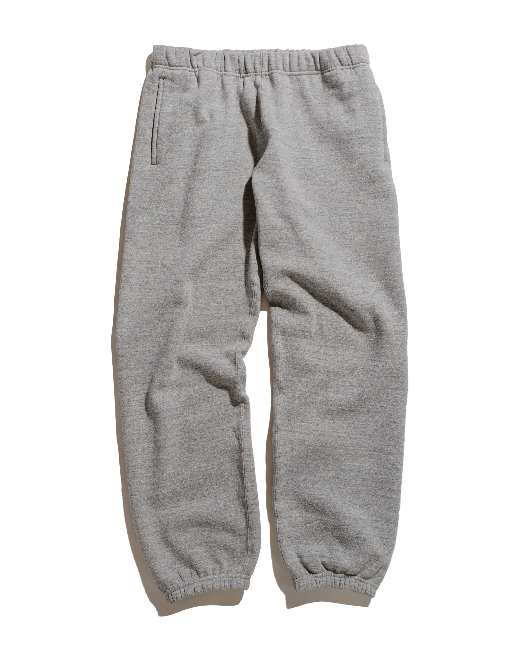 The Real McCoy's MC24116 10 Oz. Loopwheel Sweat Pants Gray sold by Lost & Found