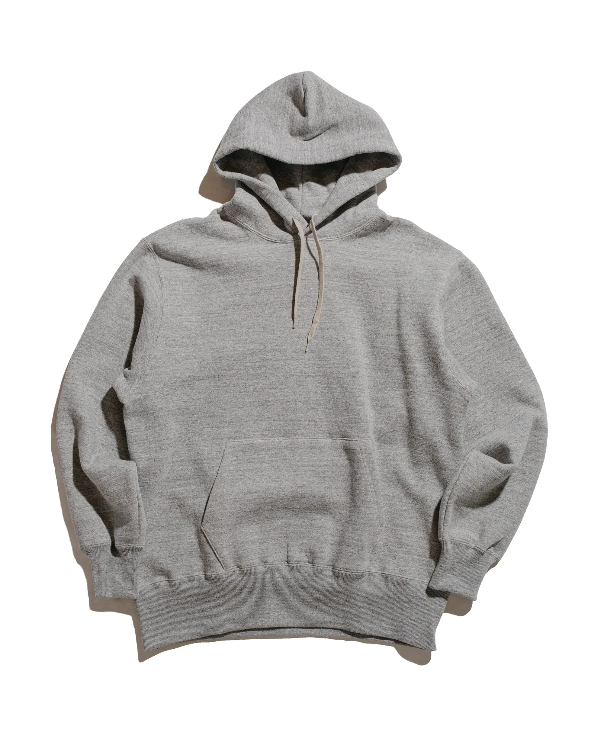 The Real McCoy’s MC24114 10 Oz. Loopwheel Hooded Sweatshirt Gray sold by Lost & Found