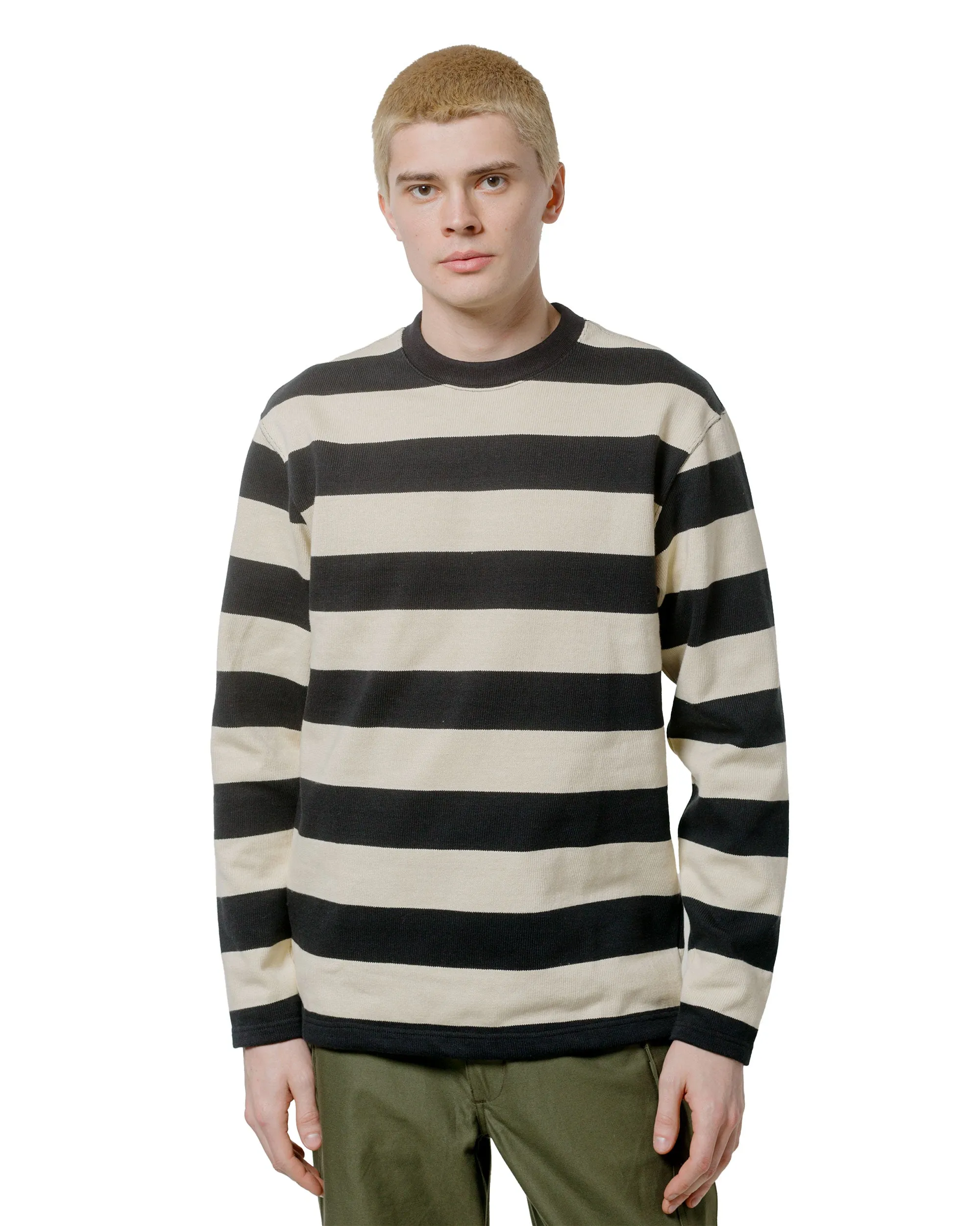 The Real McCoy's BC24101 Buco Stripe Racing Jersey Black/White sold by Lost & Found product image thumbnail 2