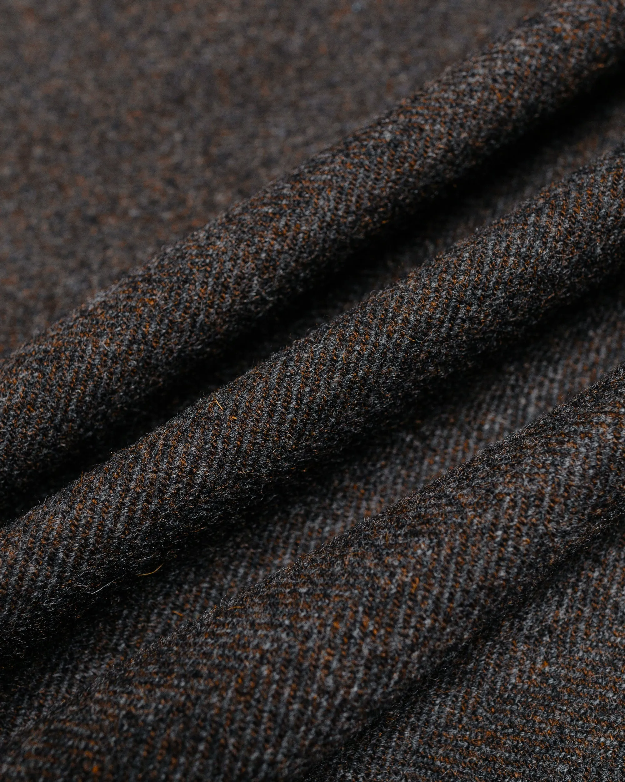 Amomento Wool Shirt Dark Brown sold by Lost & Found product image thumbnail 5