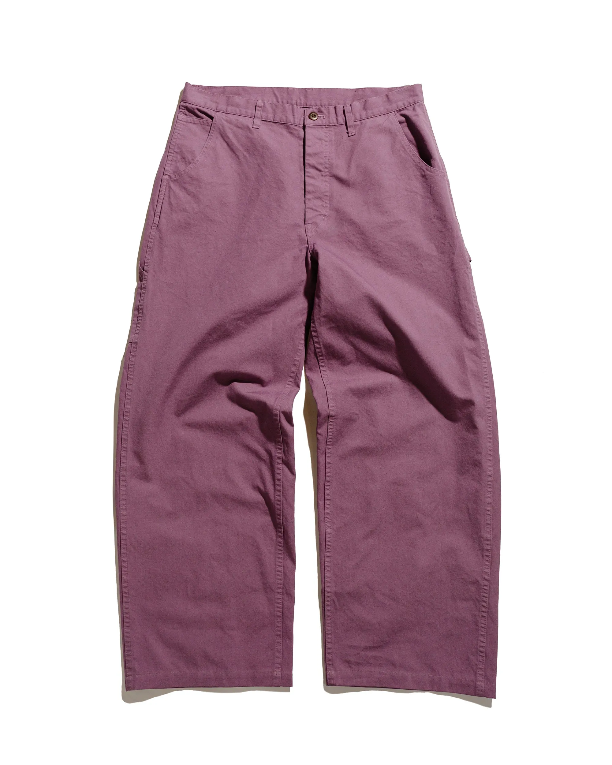 ts(s) Painter Pants Garment Dye Double Twisted Cotton Canvas Cloth Lilac sold by Lost & Found
