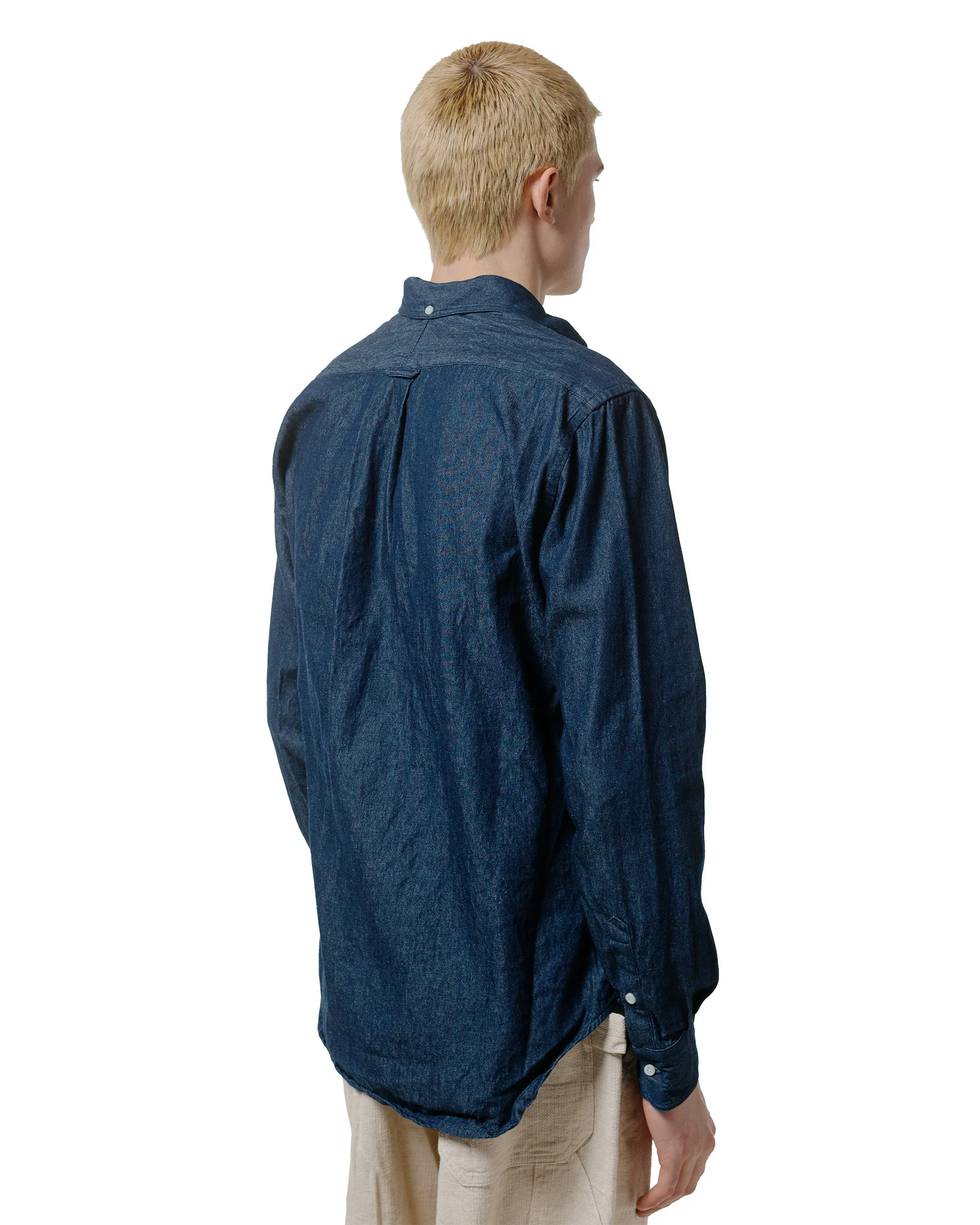 Gitman Vintage Bros. Summerweight Indigo Denim Shirt sold by Lost & Found product image thumbnail 3