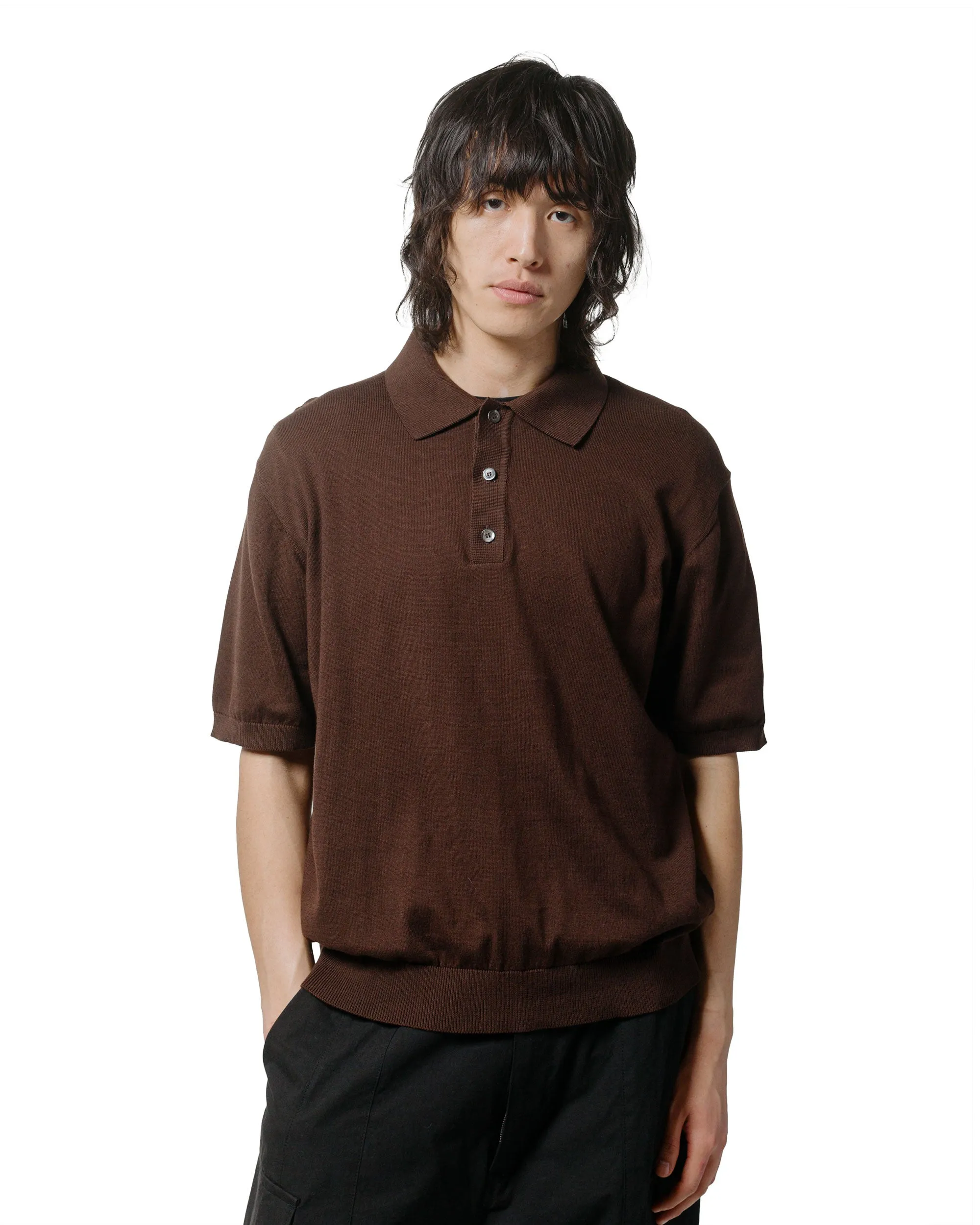 Another Aspect Another Polo Shirt 3.0 Light Brown sold by Lost & Found product image thumbnail 2