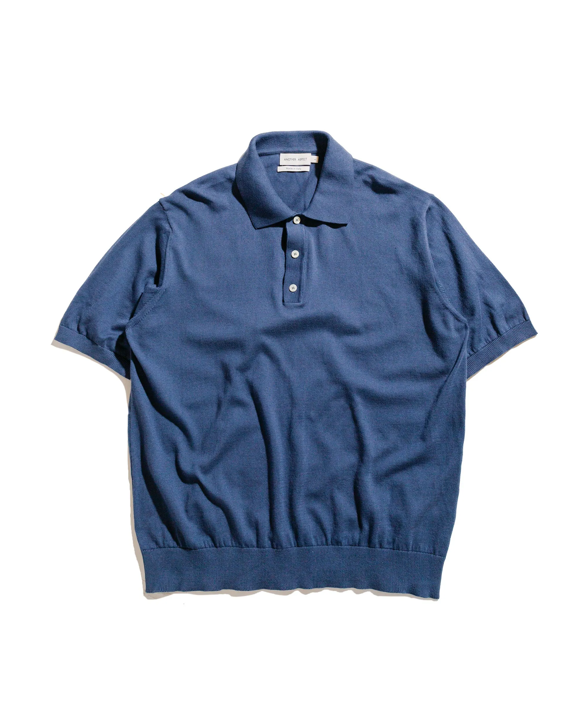 Another Aspect Another Polo Shirt 3.0 Light Blue sold by Lost & Found