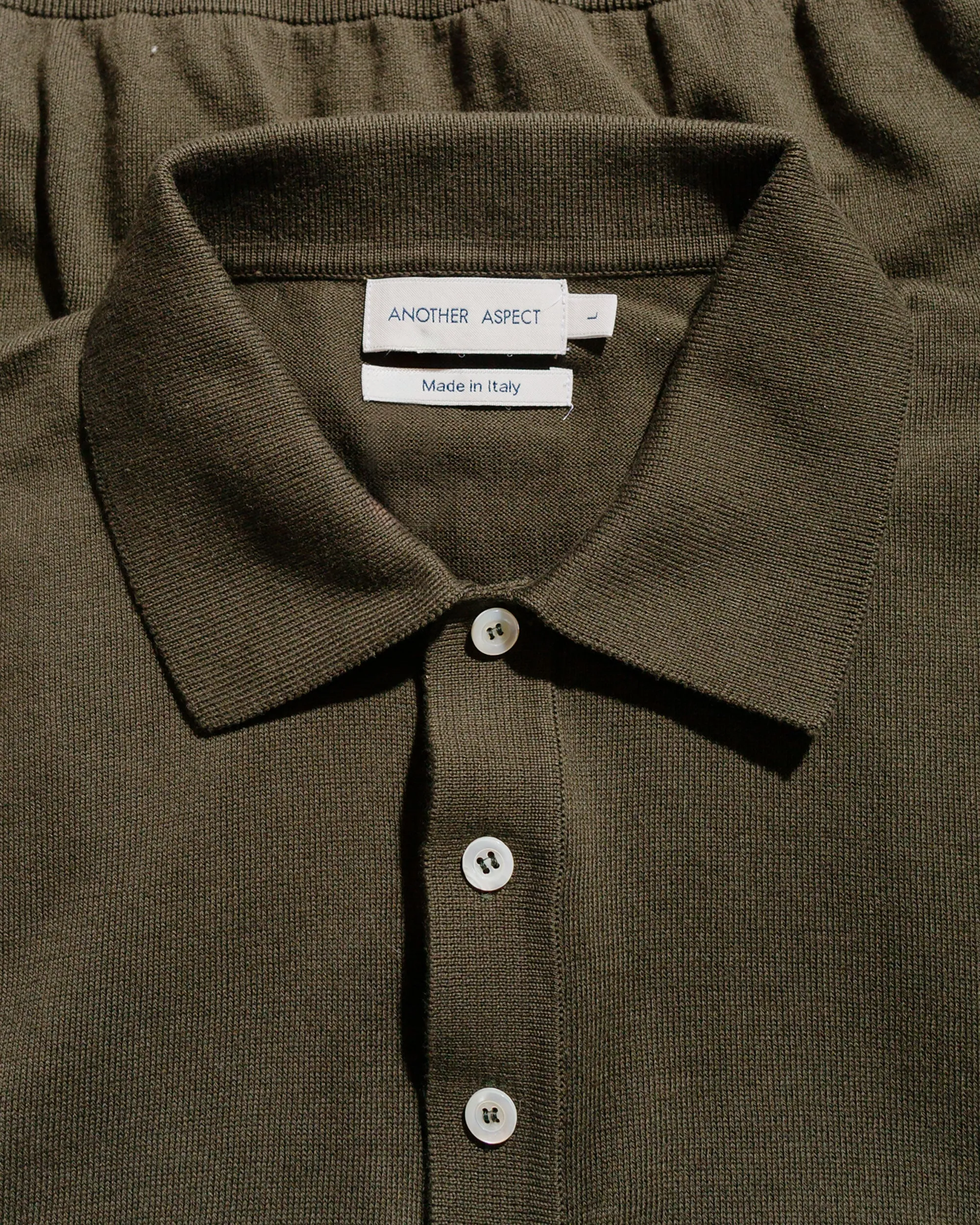 Another Aspect Another Polo Shirt 3.0 Green sold by Lost & Found product image thumbnail 5