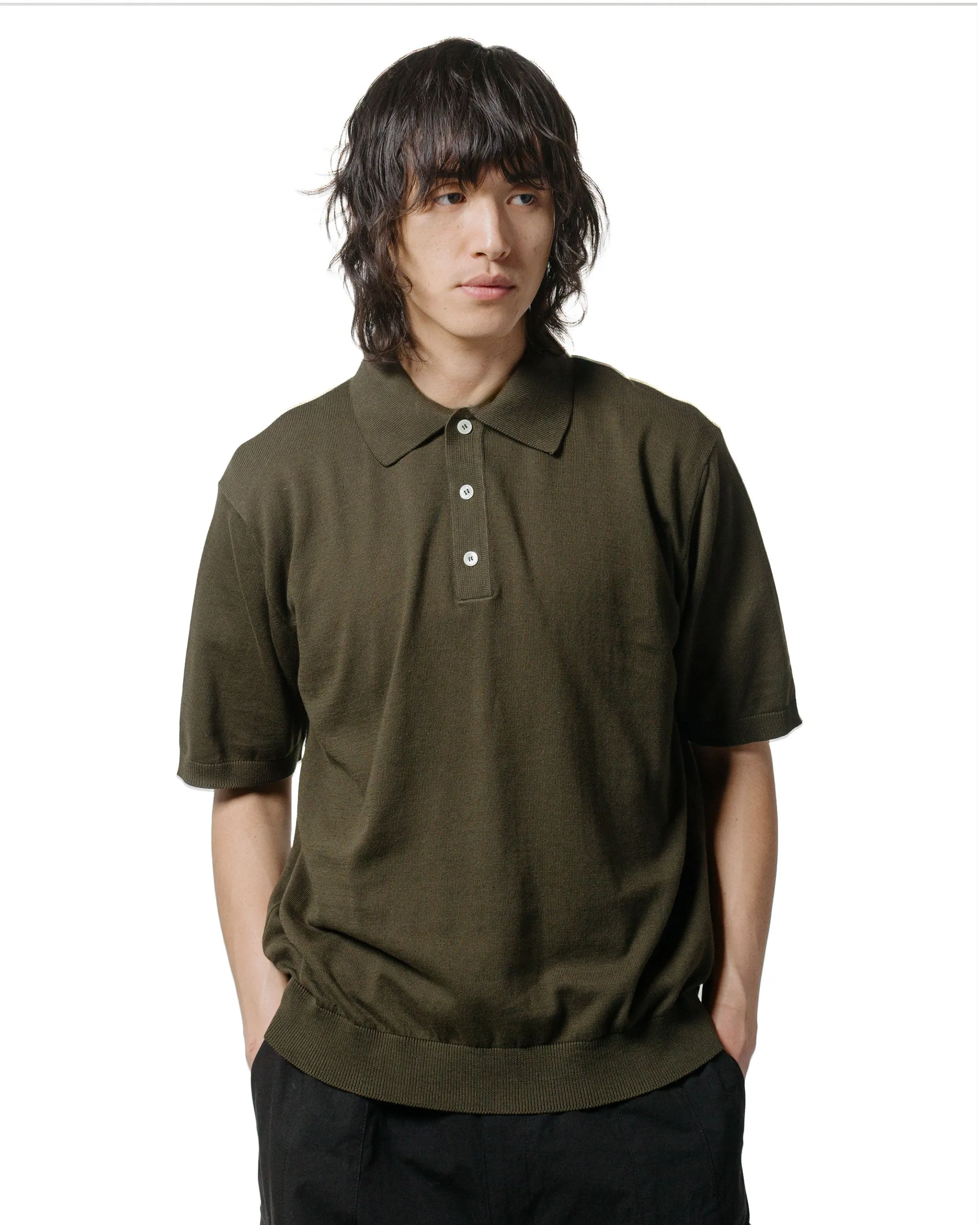 Another Aspect Another Polo Shirt 3.0 Green sold by Lost & Found product image thumbnail 2