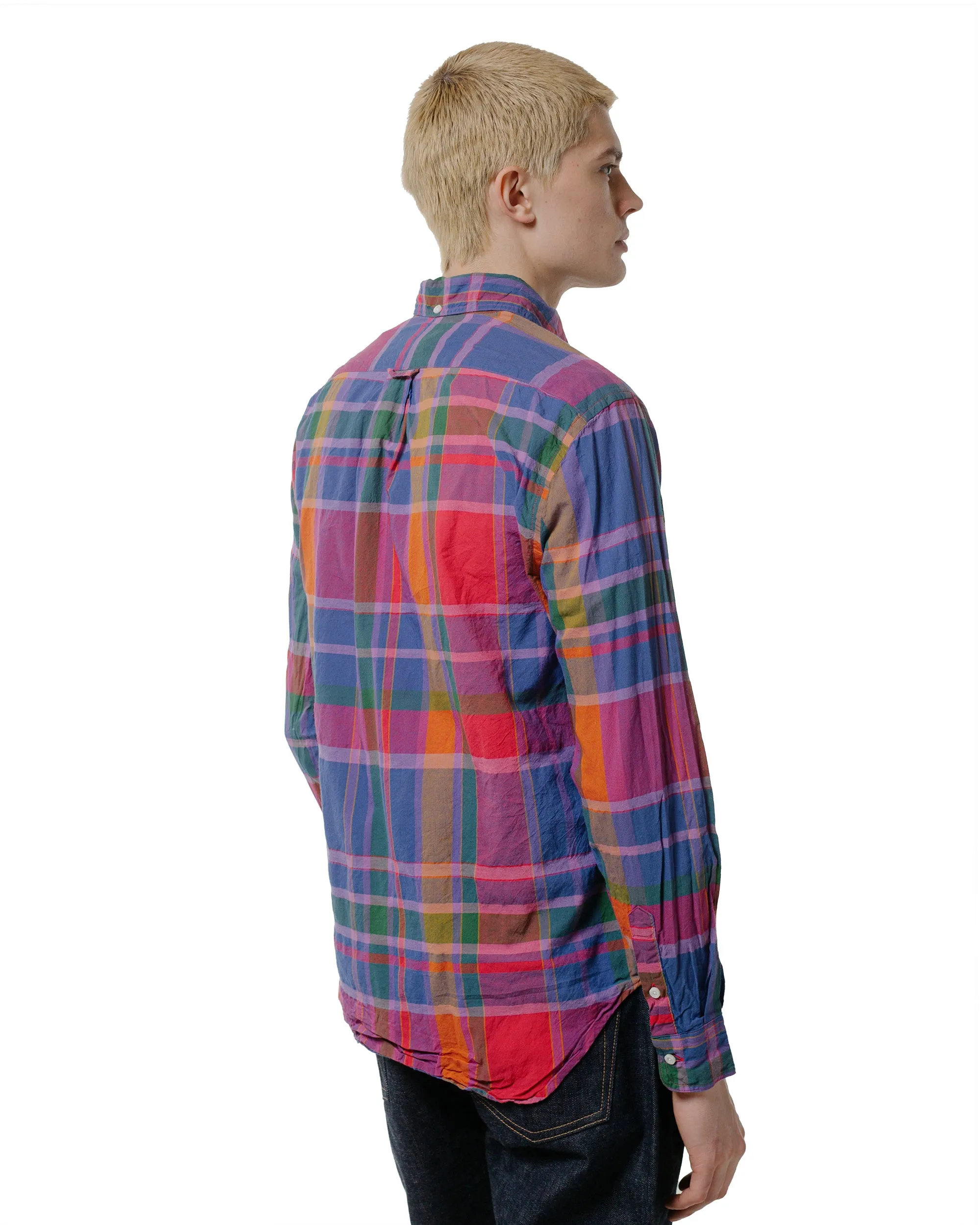 Gitman Vintage Bros. Purple Archive Indian Madras Shirt sold by Lost & Found product image thumbnail 3