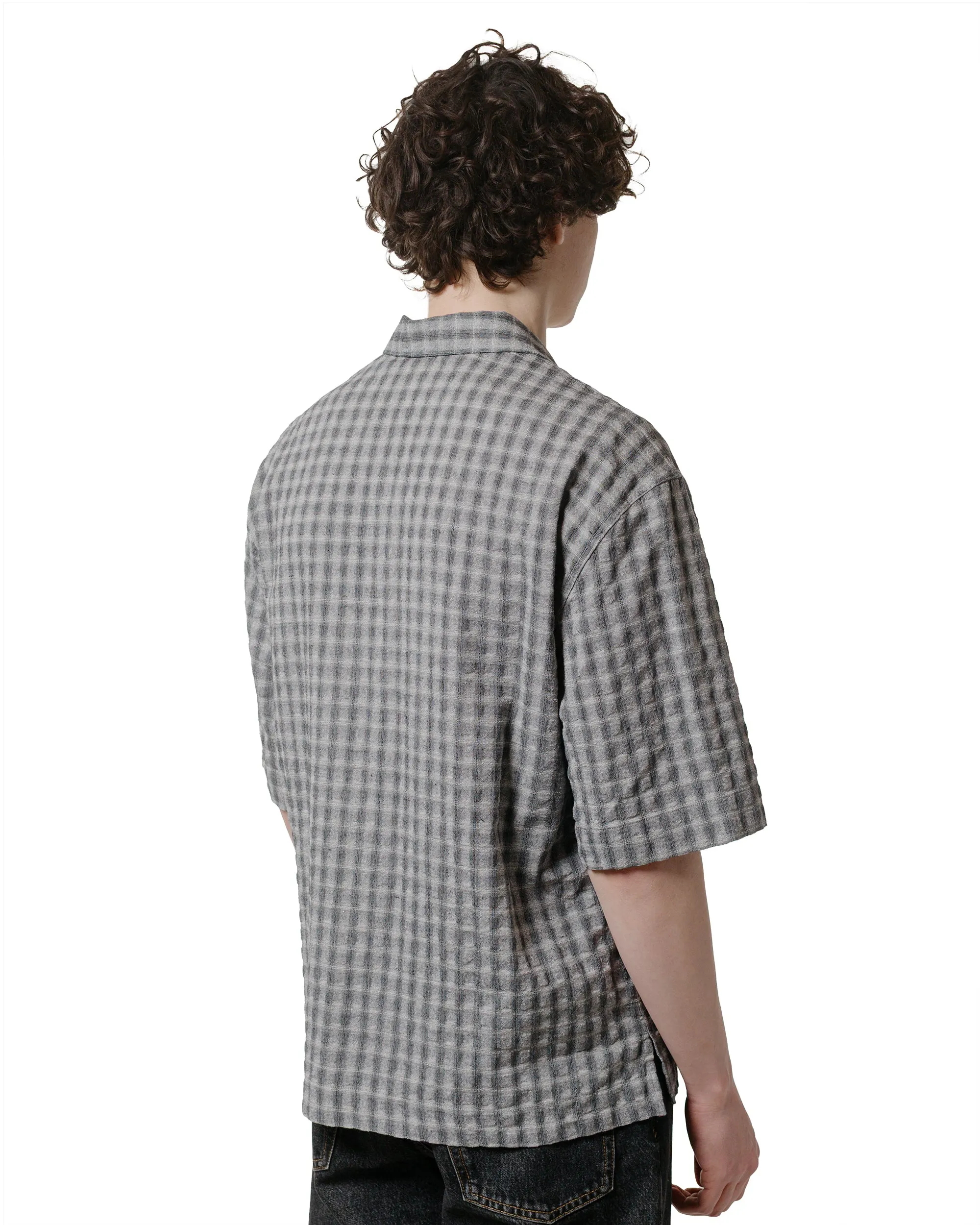 Sunflower Adam Shirt Antracite sold by Lost & Found product image thumbnail 3