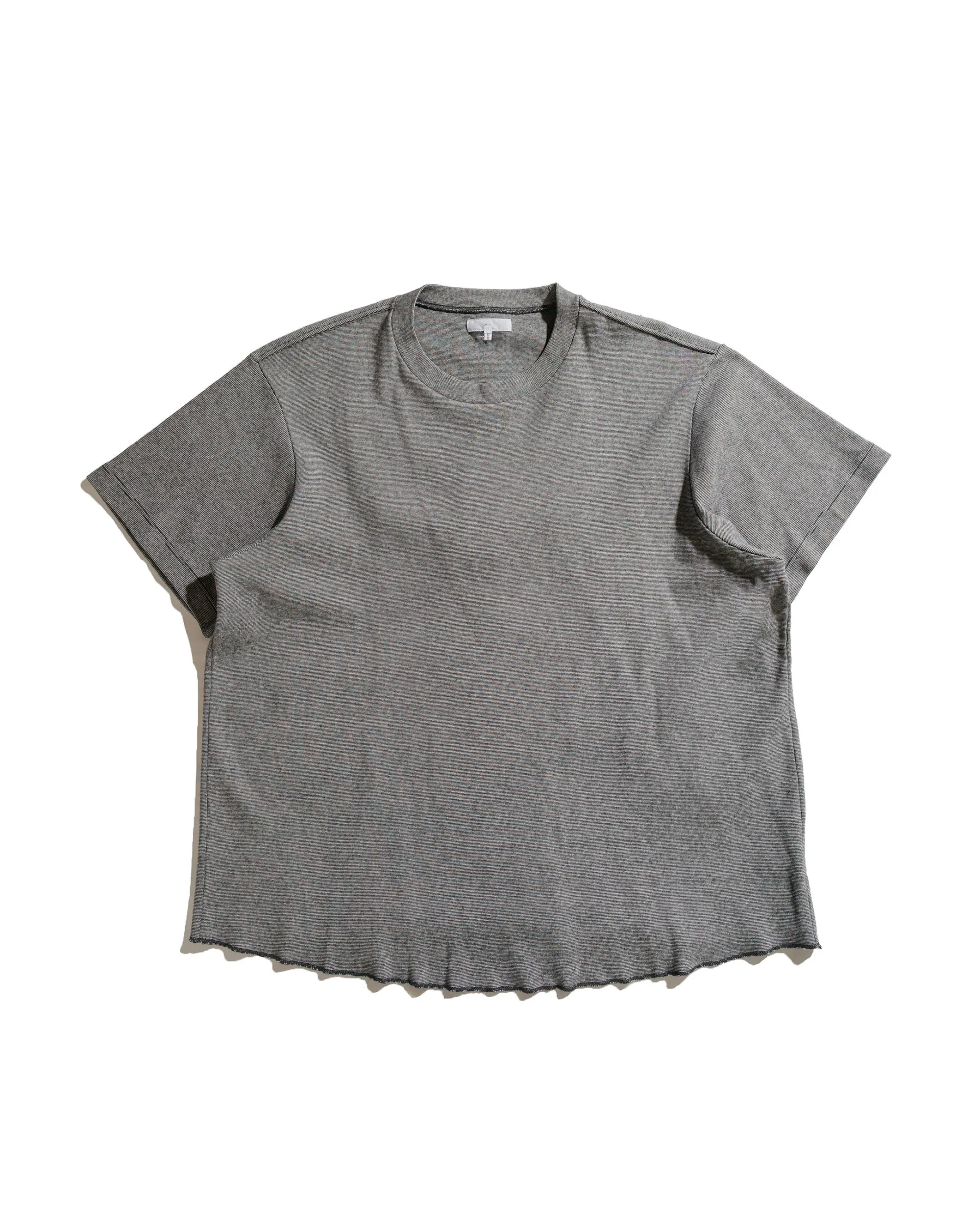 Lady White Co. Sierra Stripe T-Shirt White/Black sold by Lost & Found