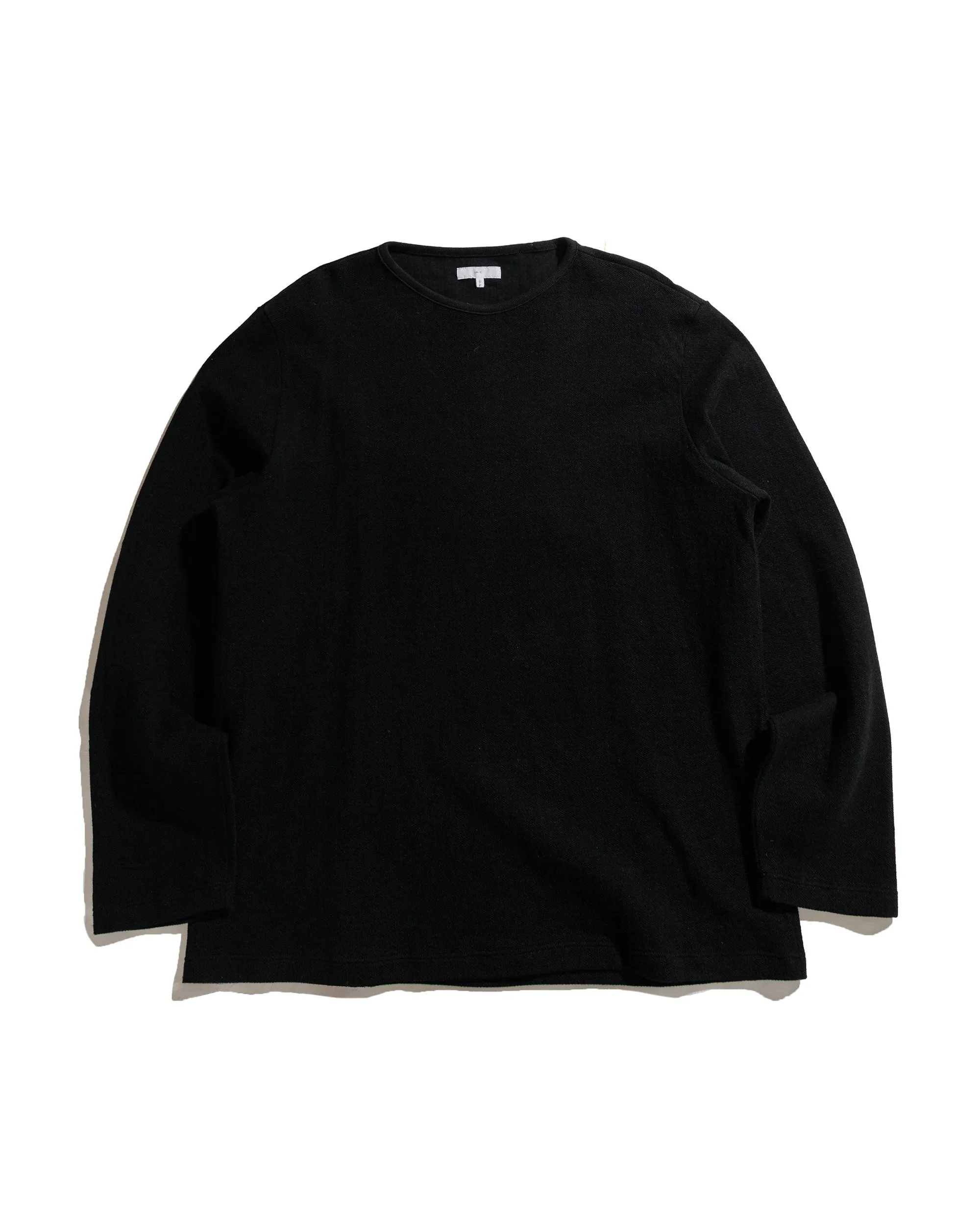Lady White Co. Double Knit Sweater Black sold by Lost & Found