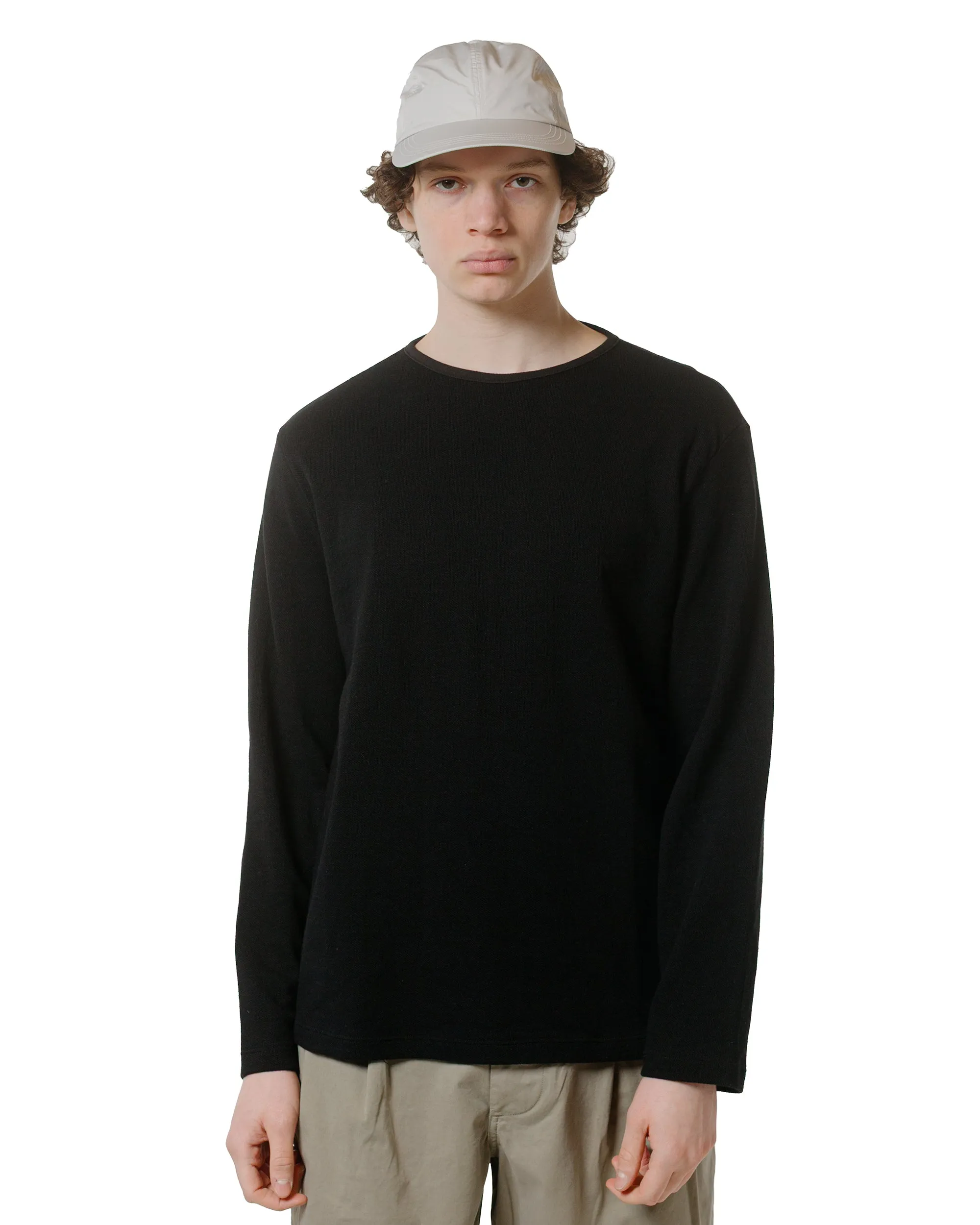 Lady White Co. Double Knit Sweater Black sold by Lost & Found product image thumbnail 2