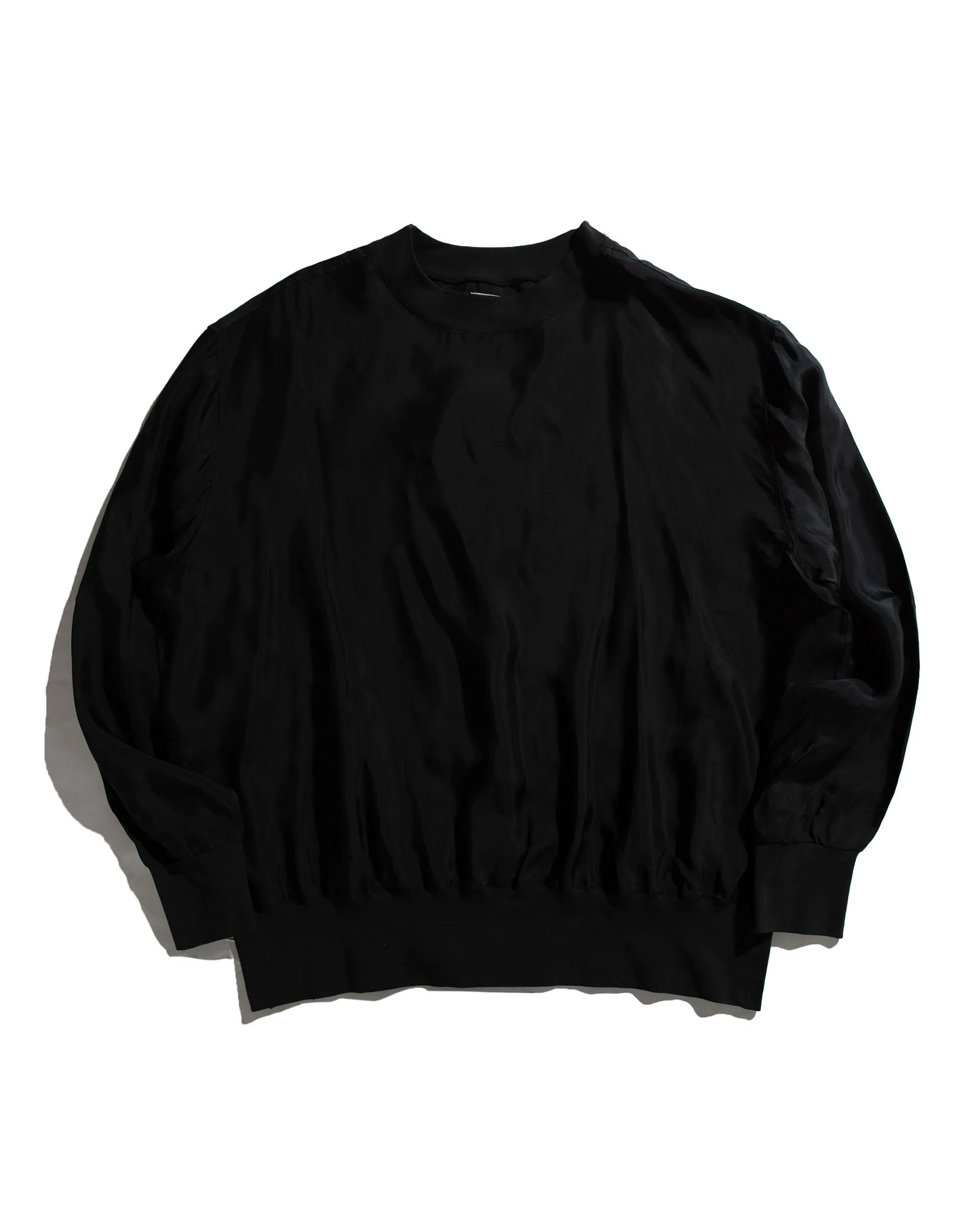 Lady White Co. Cupro Pullover Black sold by Lost & Found