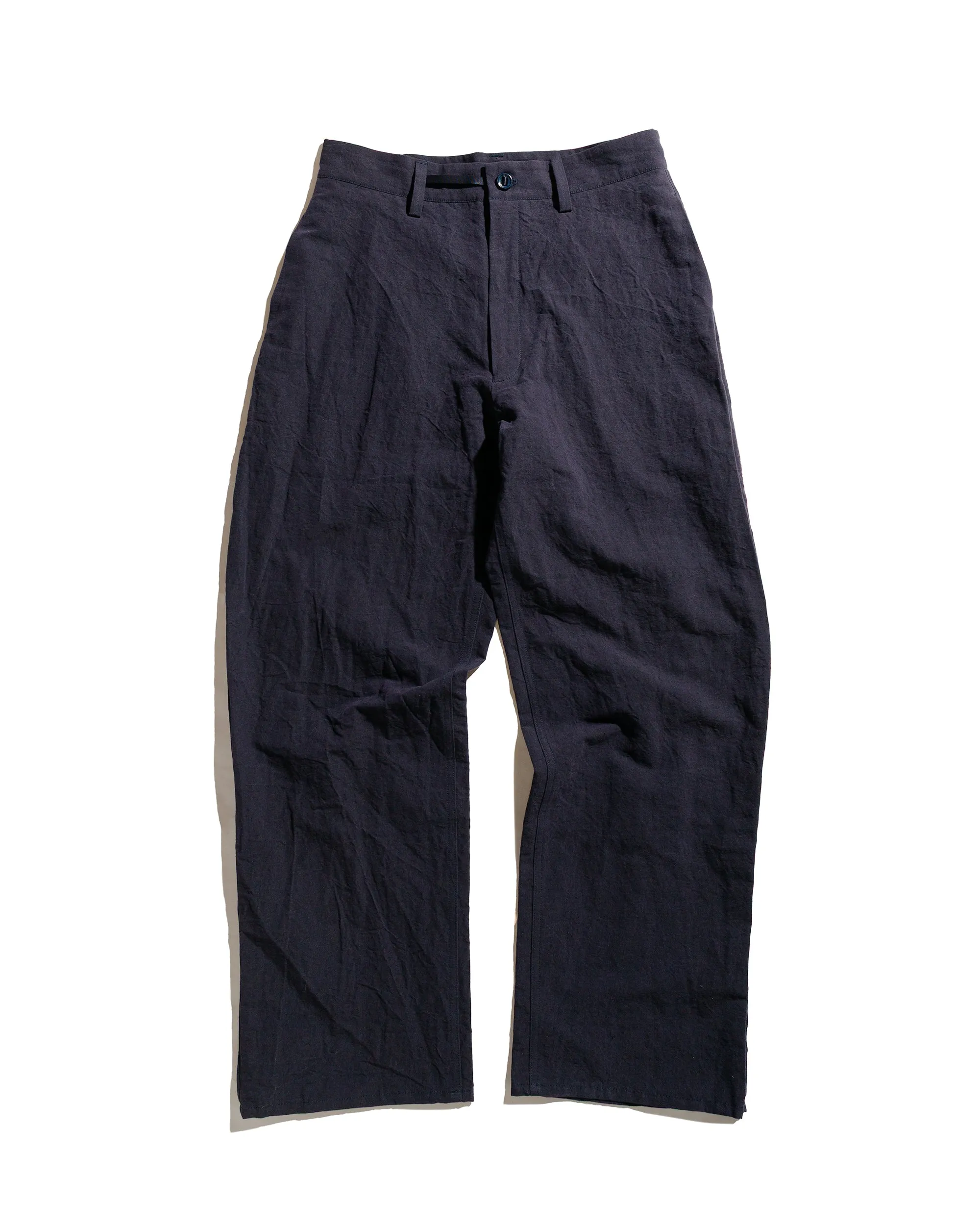 MAN-TLE R18P4 Wide Pants Rock Linen sold by Lost & Found