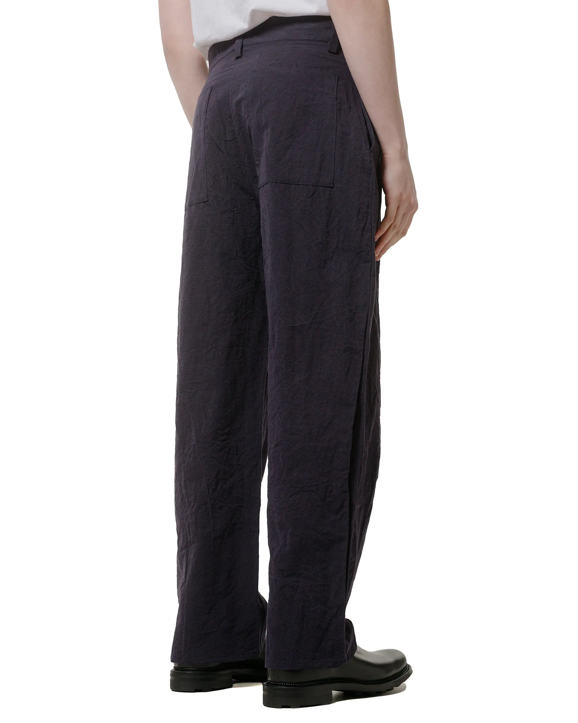 MAN-TLE R18P4 Wide Pants Rock Linen sold by Lost & Found product image thumbnail 3