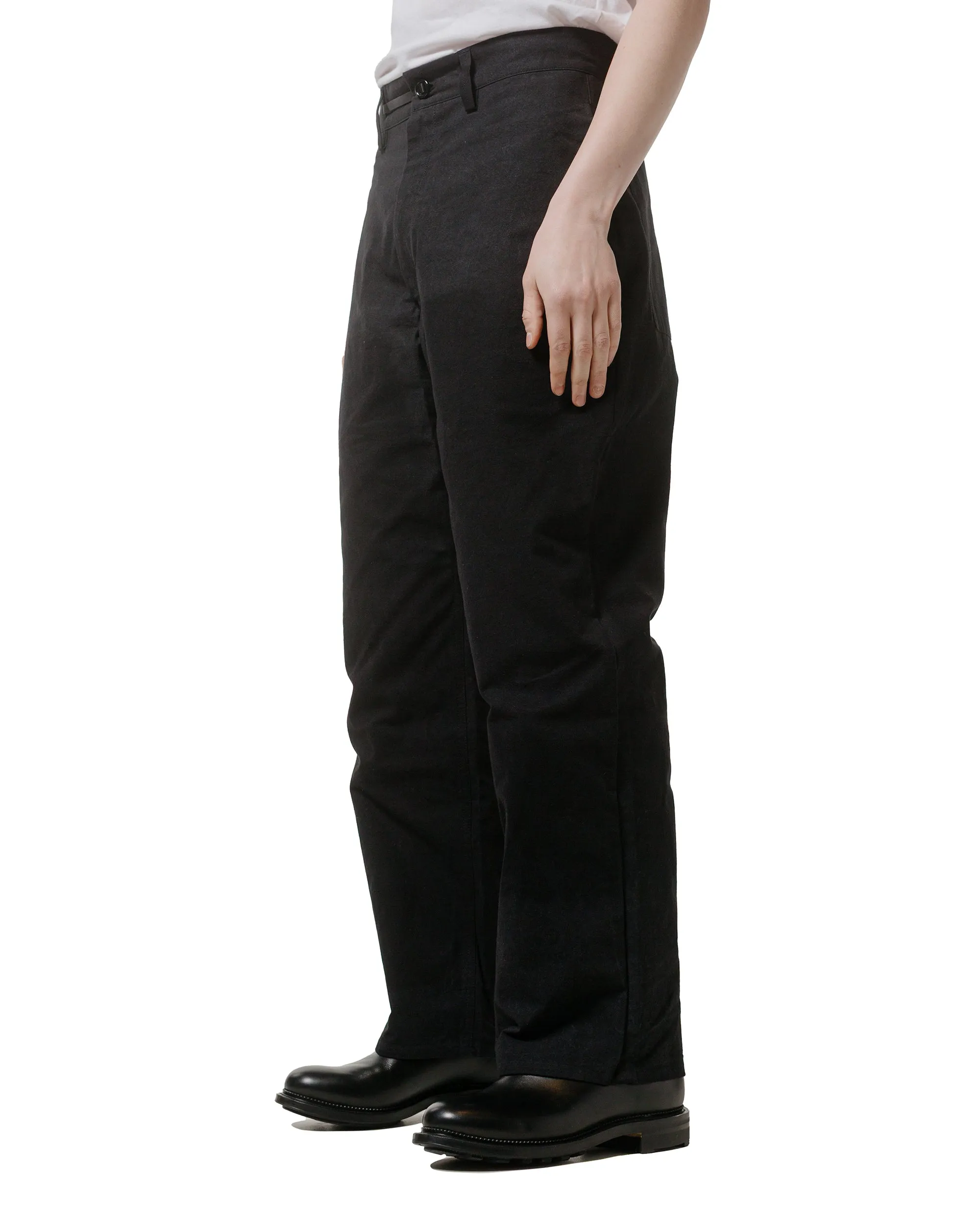 MAN-TLE R0P4 Wide Pants Black Wax sold by Lost & Found product image thumbnail 2