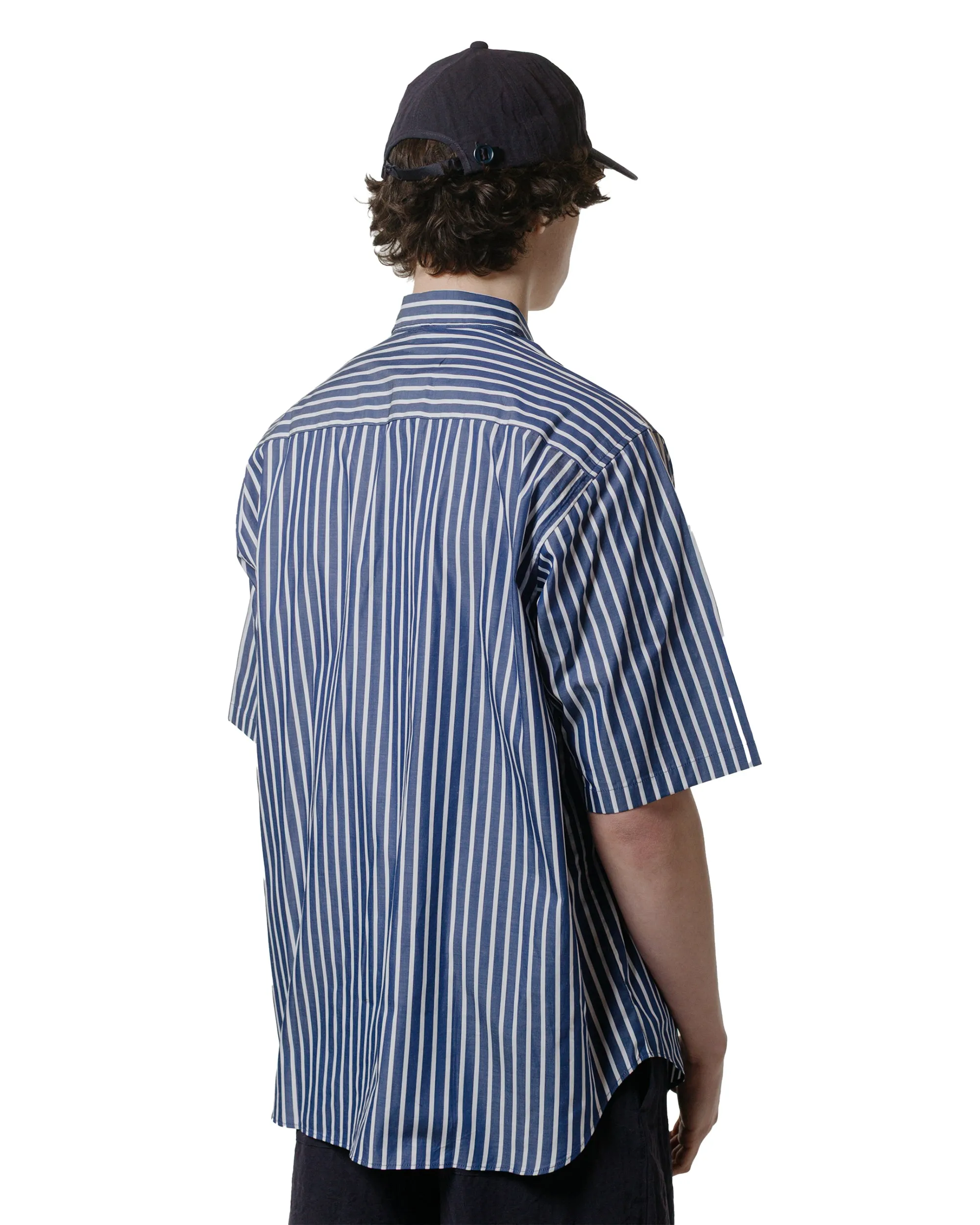 MAN-TLE R18S9 S/S Weather Shirt Power Stripe sold by Lost & Found product image thumbnail 3