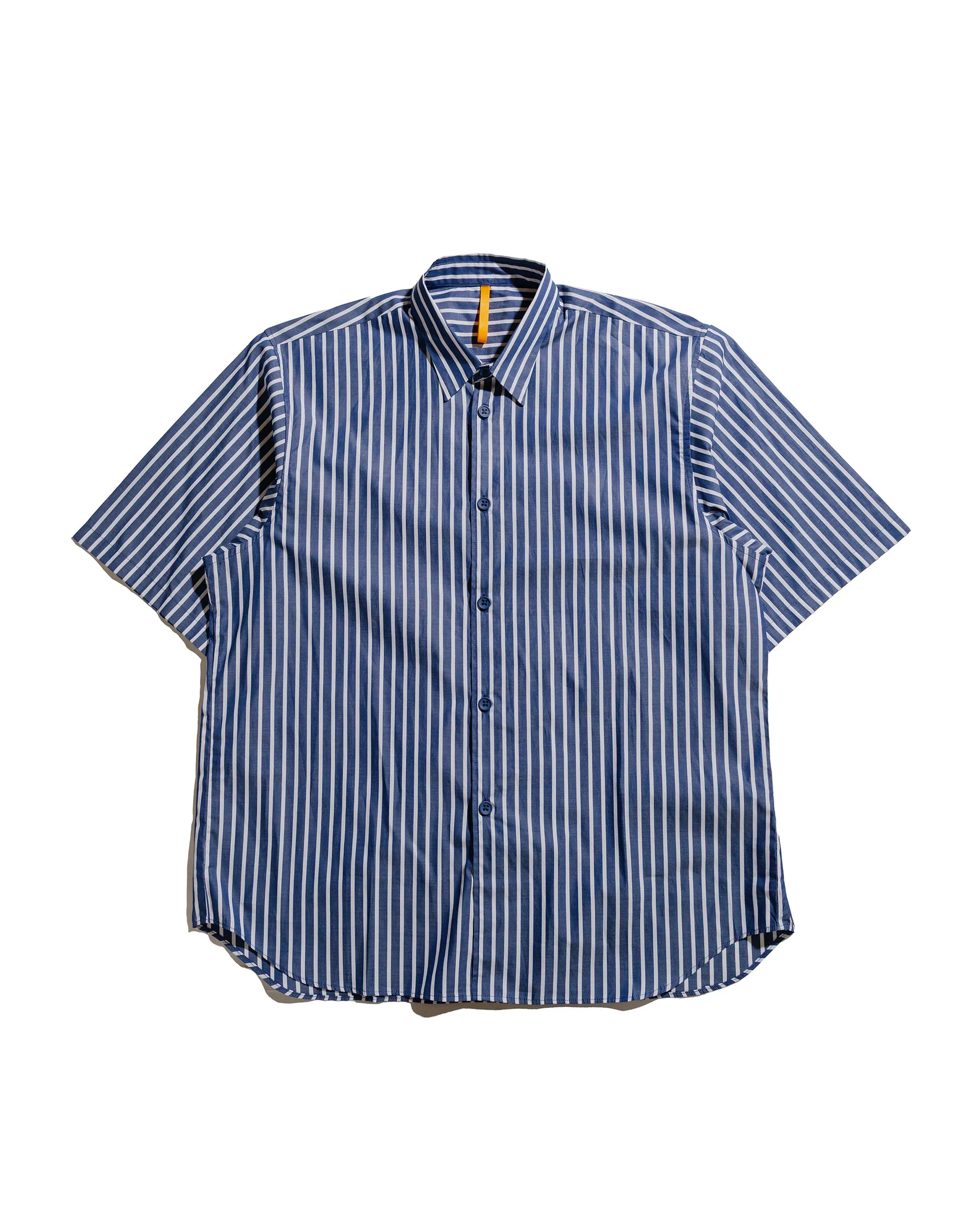 MAN-TLE R18S9 S/S Weather Shirt Power Stripe sold by Lost & Found