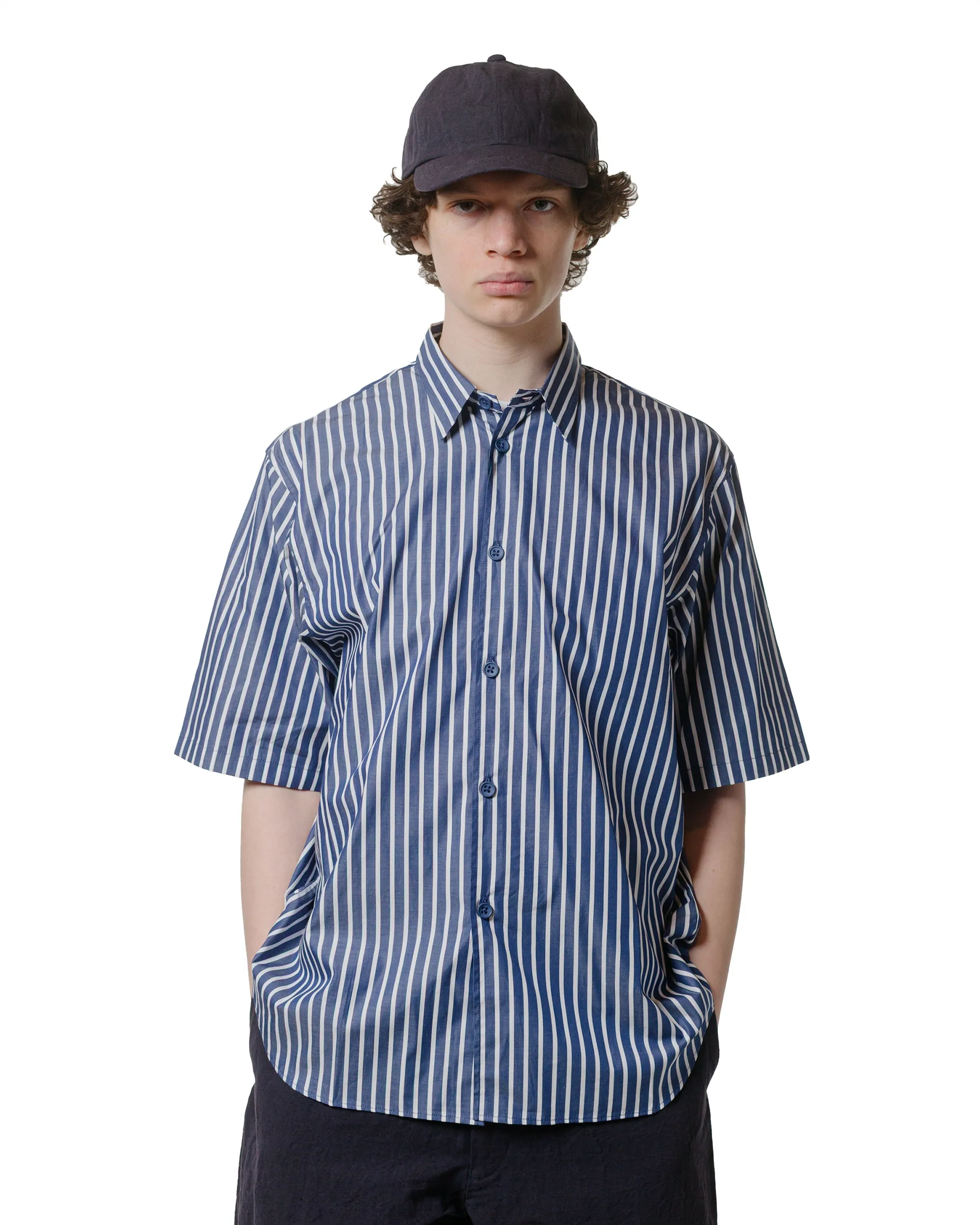 MAN-TLE R18S9 S/S Weather Shirt Power Stripe sold by Lost & Found product image thumbnail 2