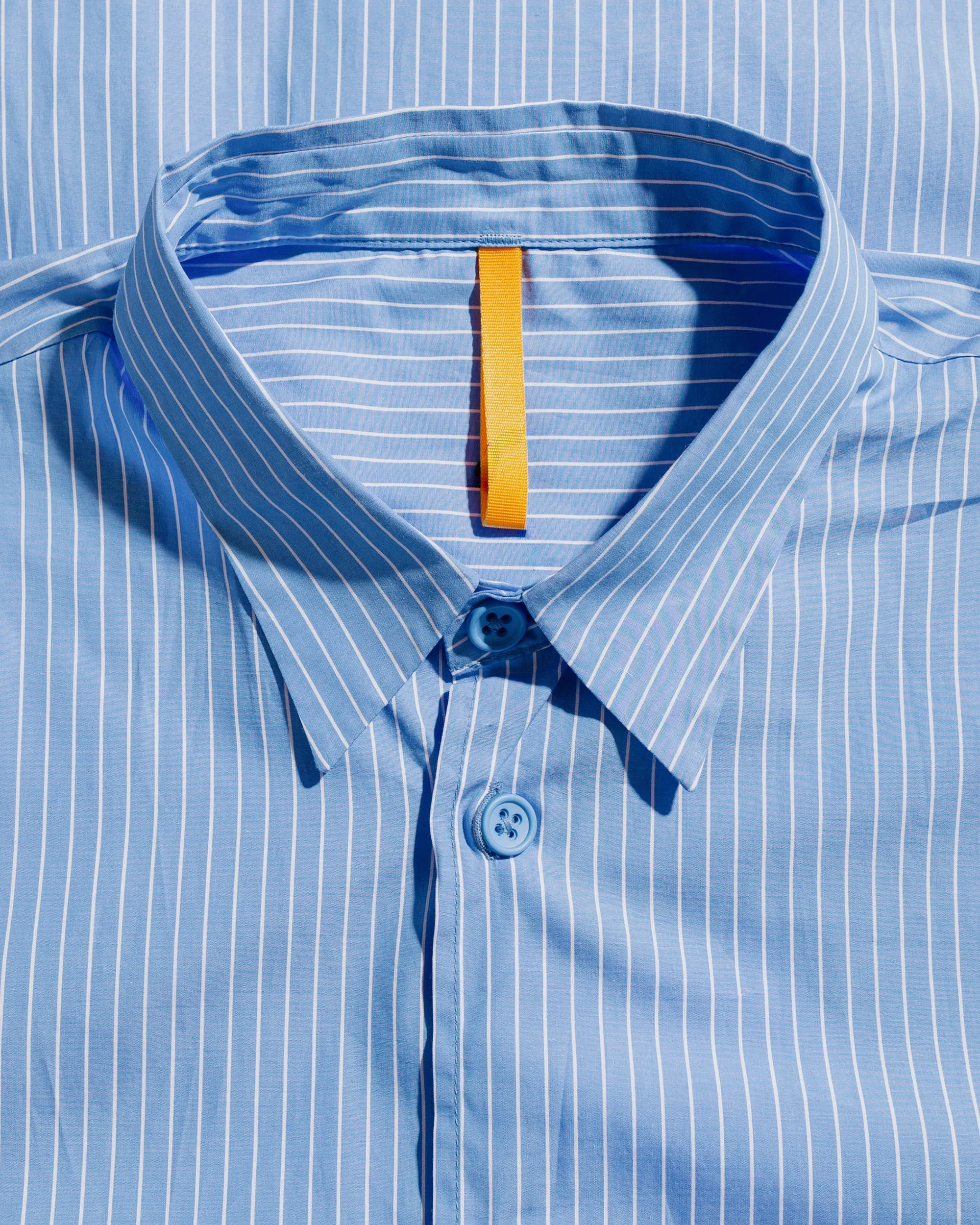 MAN-TLE R18S9 S/S Weather Shirt Pool Stripe sold by Lost & Found product image thumbnail 5