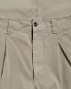 MHL Stitch Pleat Trouser Tough Cotton Twill Eucalyptus sold by Lost & Found