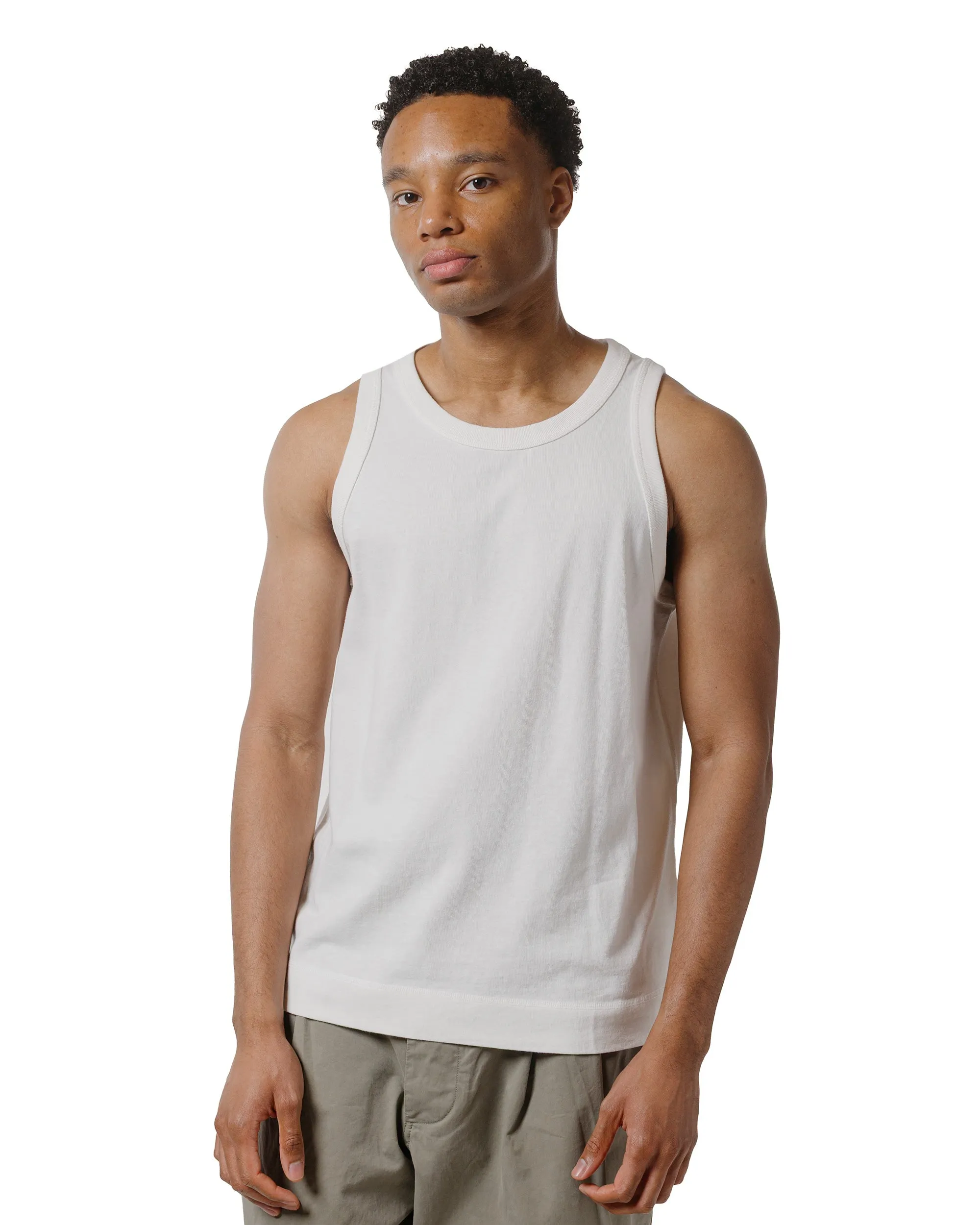 MHL Surplus Vest Heavy Cotton Jersey Off White sold by Lost & Found product image thumbnail 2