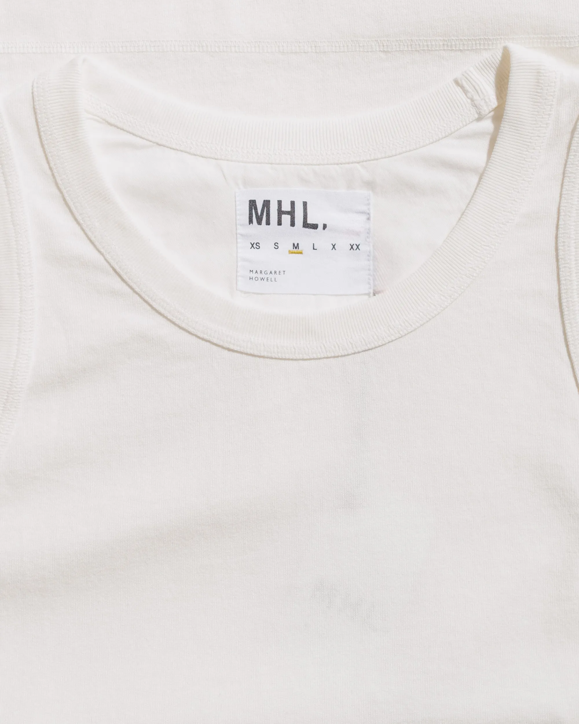 MHL Surplus Vest Heavy Cotton Jersey Off White sold by Lost & Found product image thumbnail 4