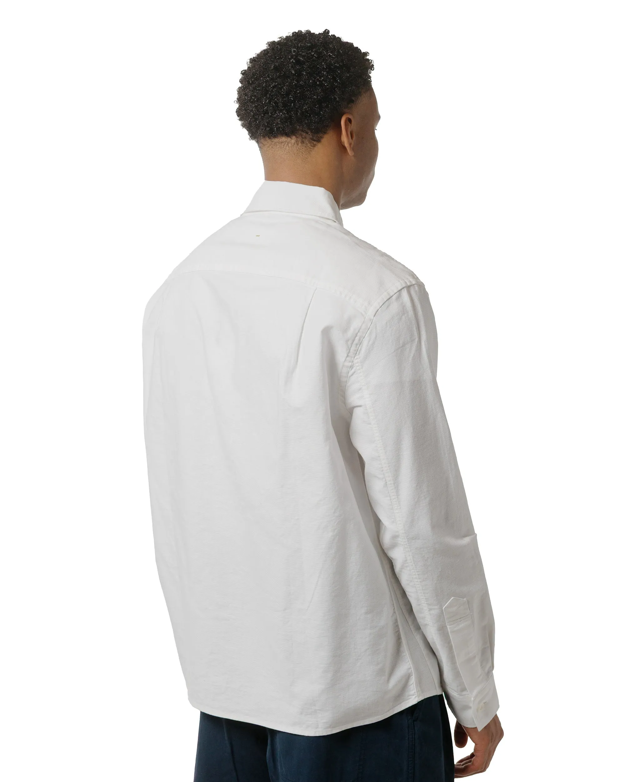 MHL Overall Shirt Textured Cotton Off White sold by Lost & Found product image thumbnail 3