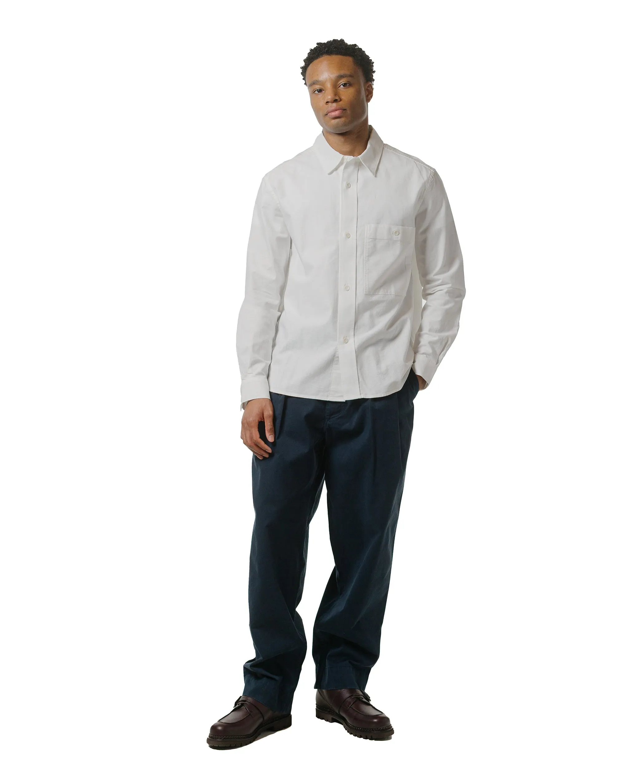 MHL Overall Shirt Textured Cotton Off White sold by Lost & Found product image thumbnail 4