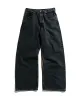 marka Wide Leg Jeans Organic Cotton 13.5oz Selvedge Denim Faded Black sold by Lost & Found