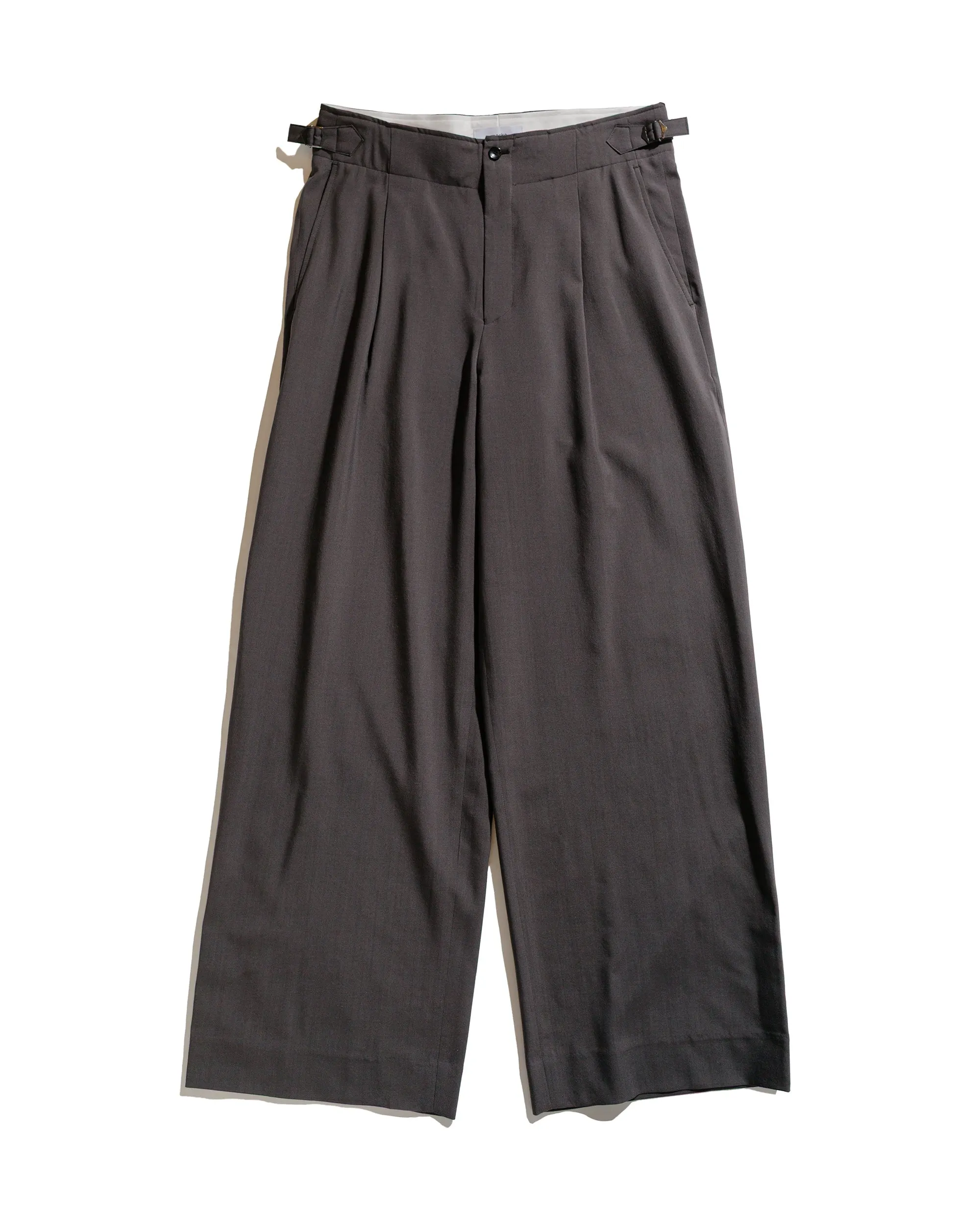 marka Danish Army Trousers 2/72 Washer Wool Tropical M.Gray sold by Lost & Found