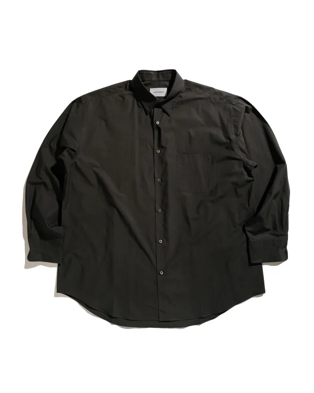 MARKAWARE Comfort Fit Shirt Organic Giza Typewriter-Cloth Dark Sage sold by Lost & Found