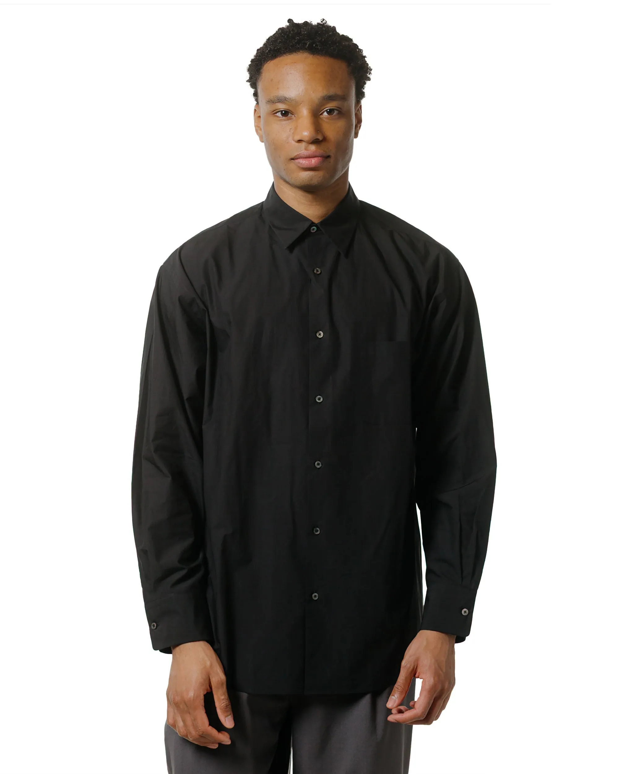 MARKAWARE Comfort Fit Shirt Organic Giza Typewriter-Cloth Black sold by Lost & Found product image thumbnail 2