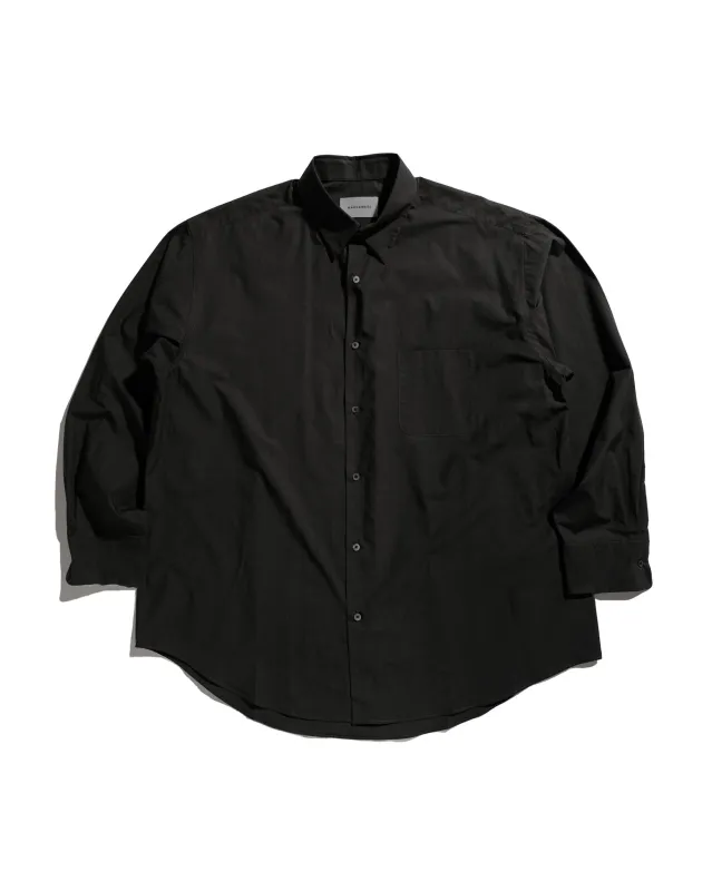 MARKAWARE Comfort Fit Shirt Organic Giza Typewriter-Cloth Black sold by Lost & Found